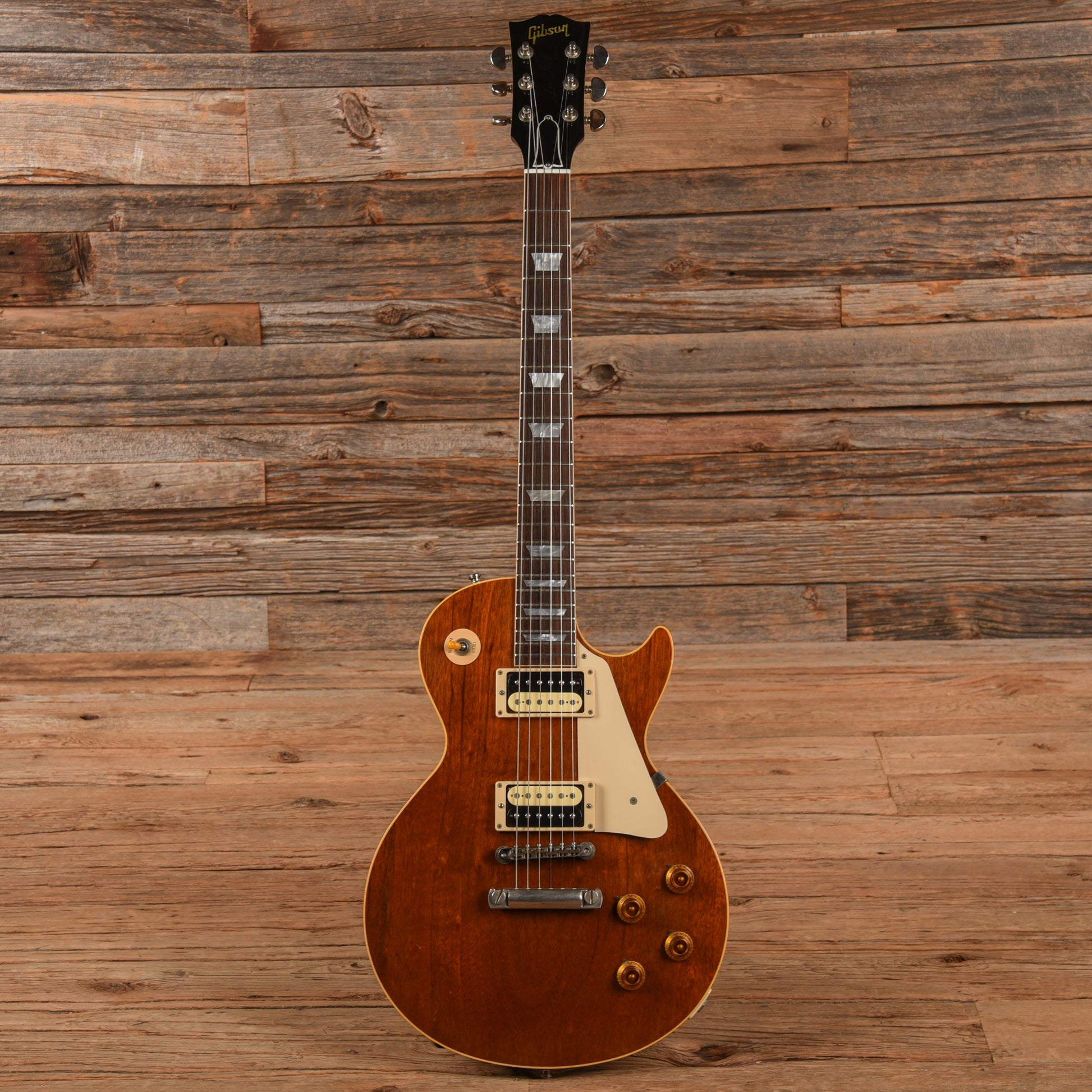 Gibson Custom Historic 57 Les Paul Reissue Brown 2001 Electric Guitars / Solid Body