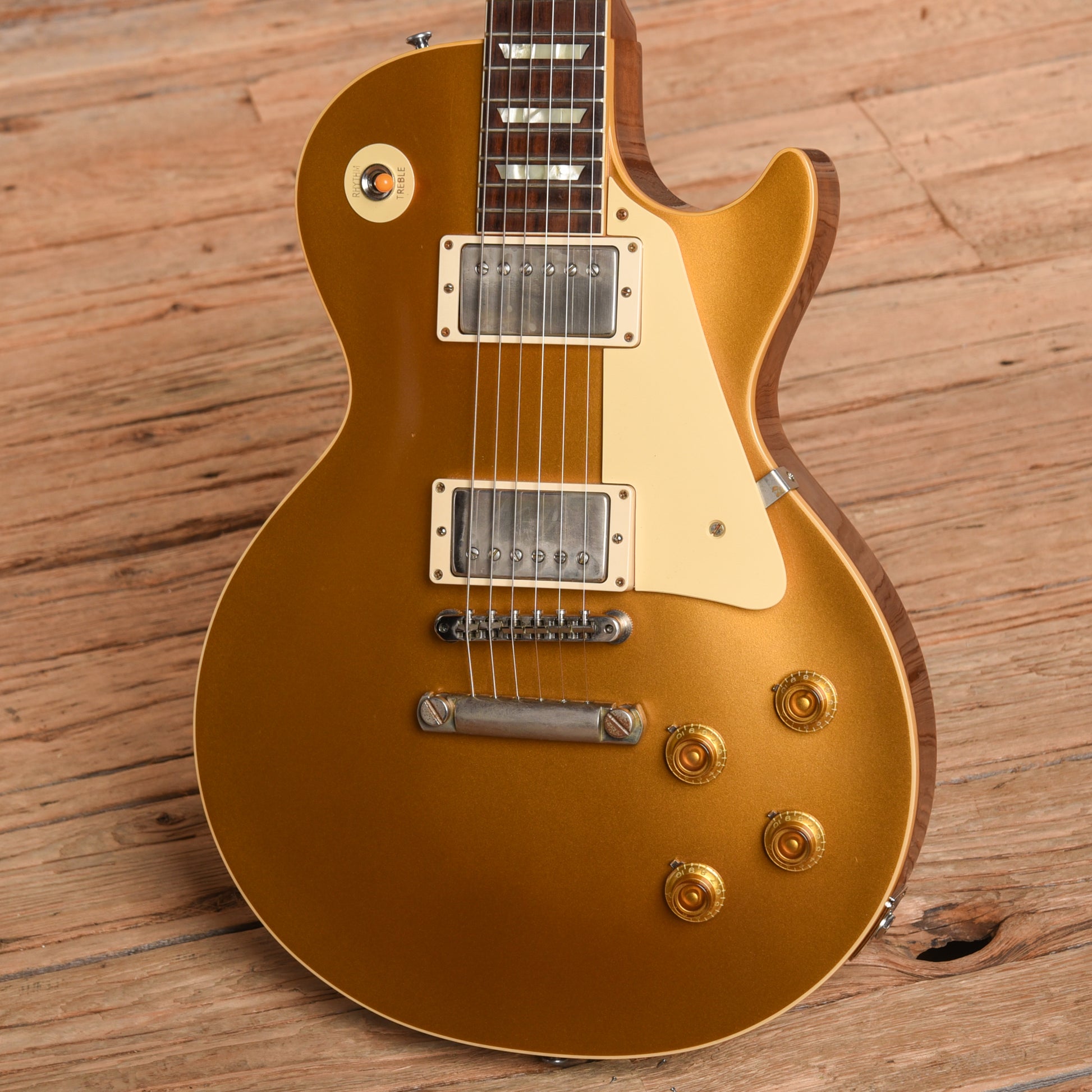 Gibson Custom Historic '57 Les Paul Reissue Goldtop 2018 Electric Guitars / Solid Body