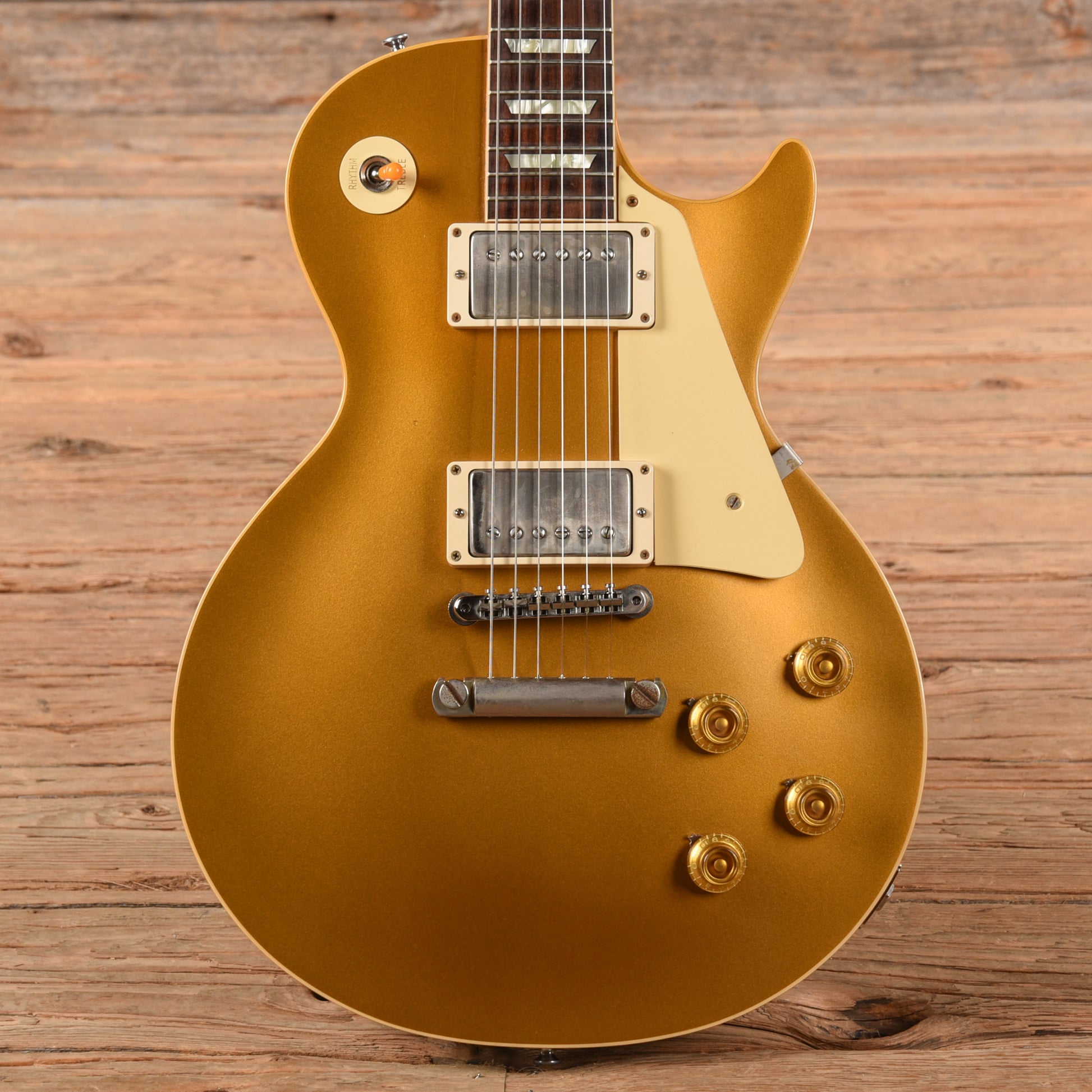Gibson Custom Historic '57 Les Paul Reissue Goldtop 2018 Electric Guitars / Solid Body