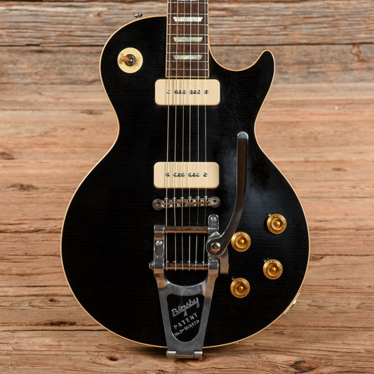Gibson Custom Historic Select '56 Les Paul Aged Ebony 2015 Electric Guitars / Solid Body