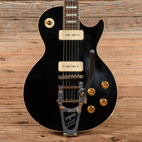Gibson Custom Historic Select '56 Les Paul Aged Ebony 2015 Electric Guitars / Solid Body