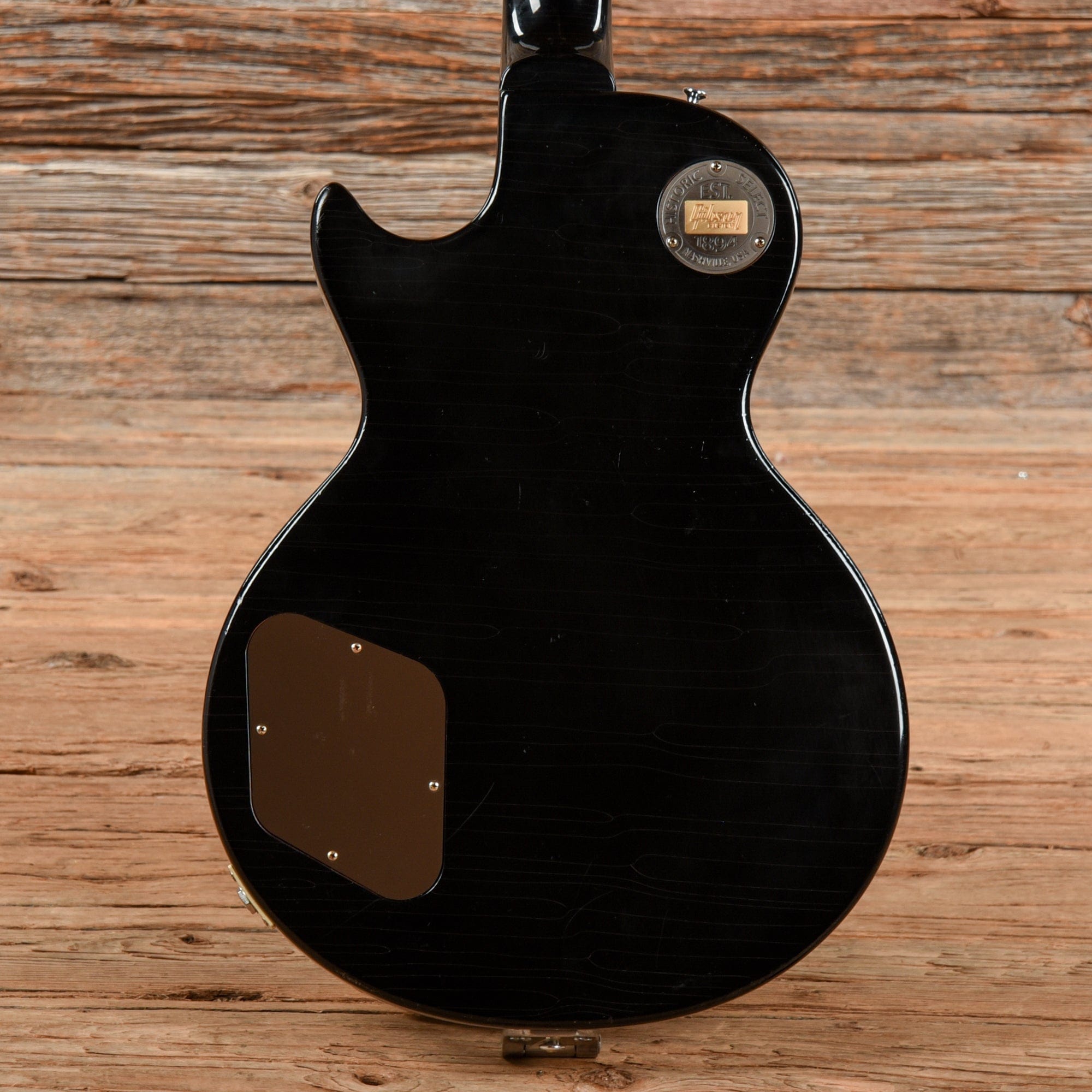 Gibson Custom Historic Select '56 Les Paul Aged Ebony 2015 Electric Guitars / Solid Body