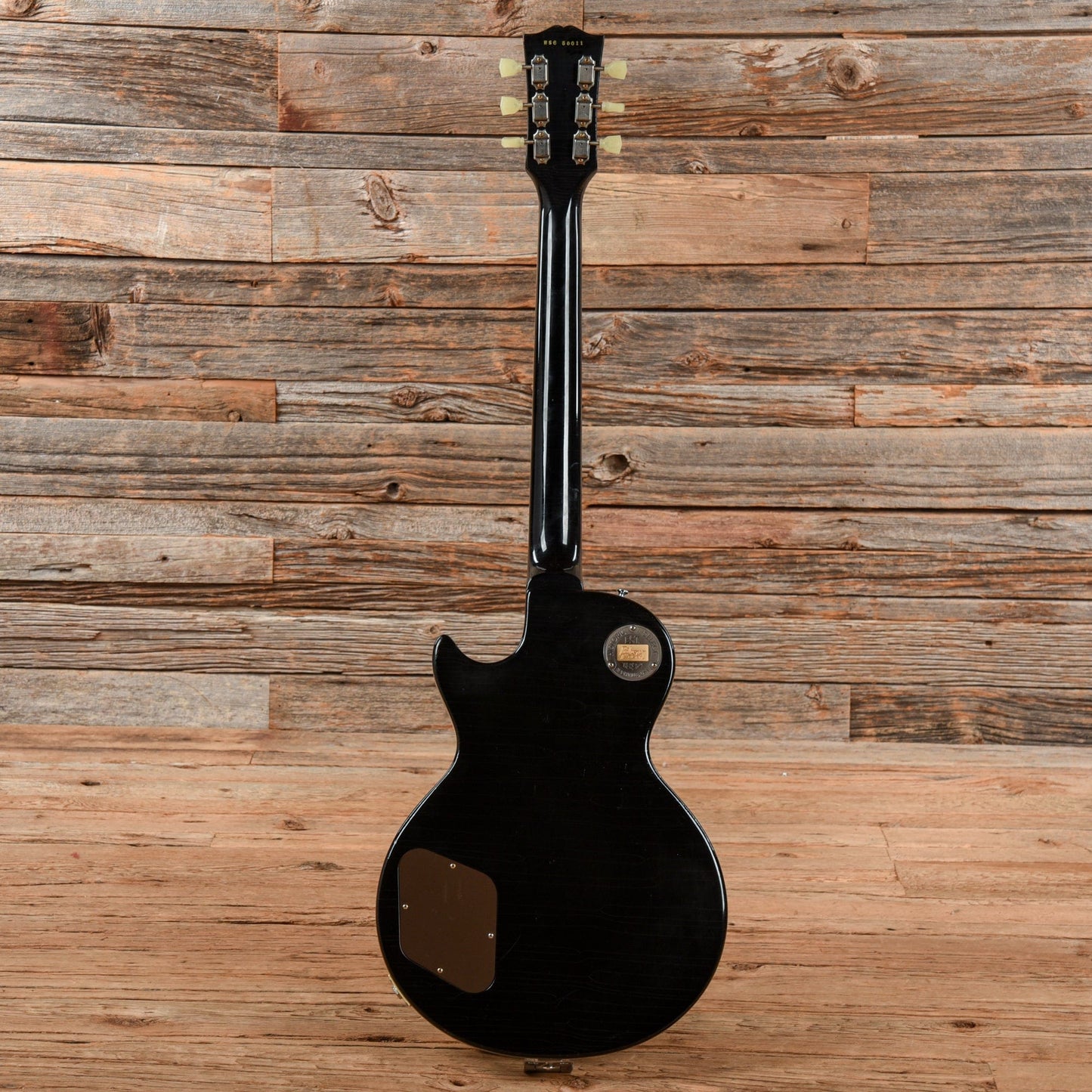 Gibson Custom Historic Select '56 Les Paul Aged Ebony 2015 Electric Guitars / Solid Body