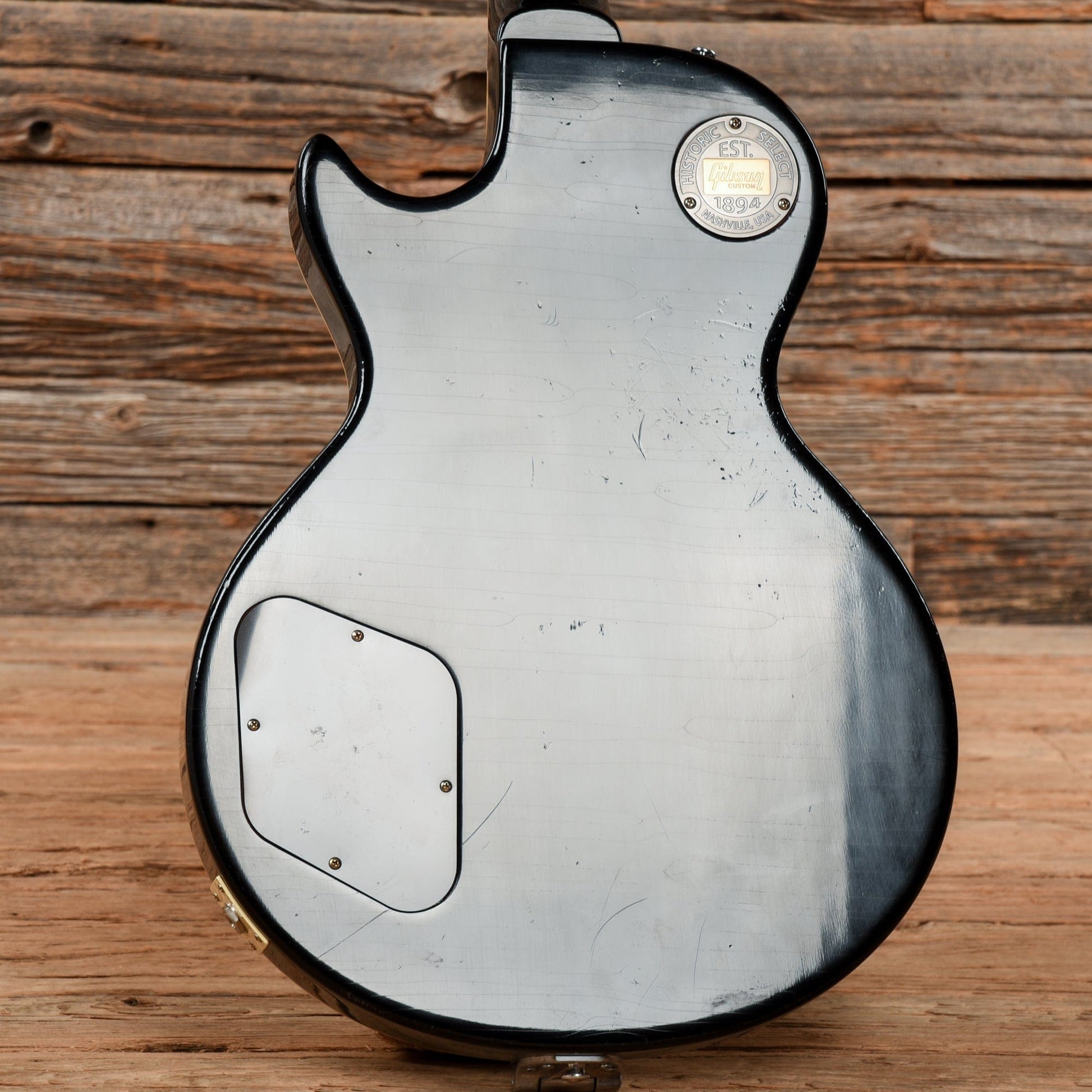 Gibson Custom Historic Select '56 Les Paul Aged Ebony 2015 Electric Guitars / Solid Body