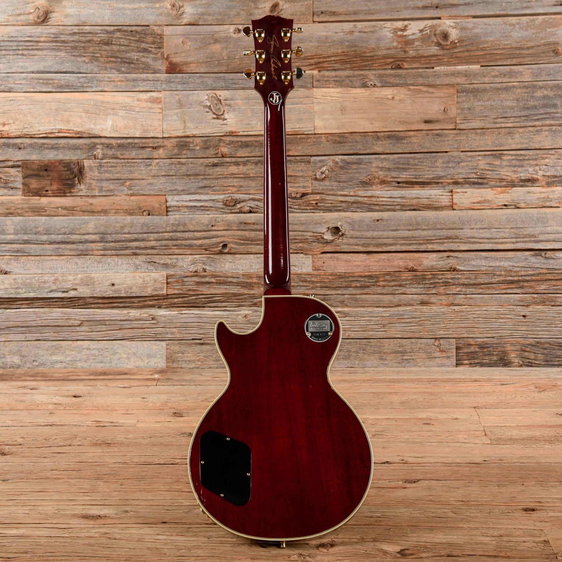 Gibson Custom Jerry Cantrell "Wino" Les Paul Custom Aged and Signed Wine Red 2021 Electric Guitars / Solid Body