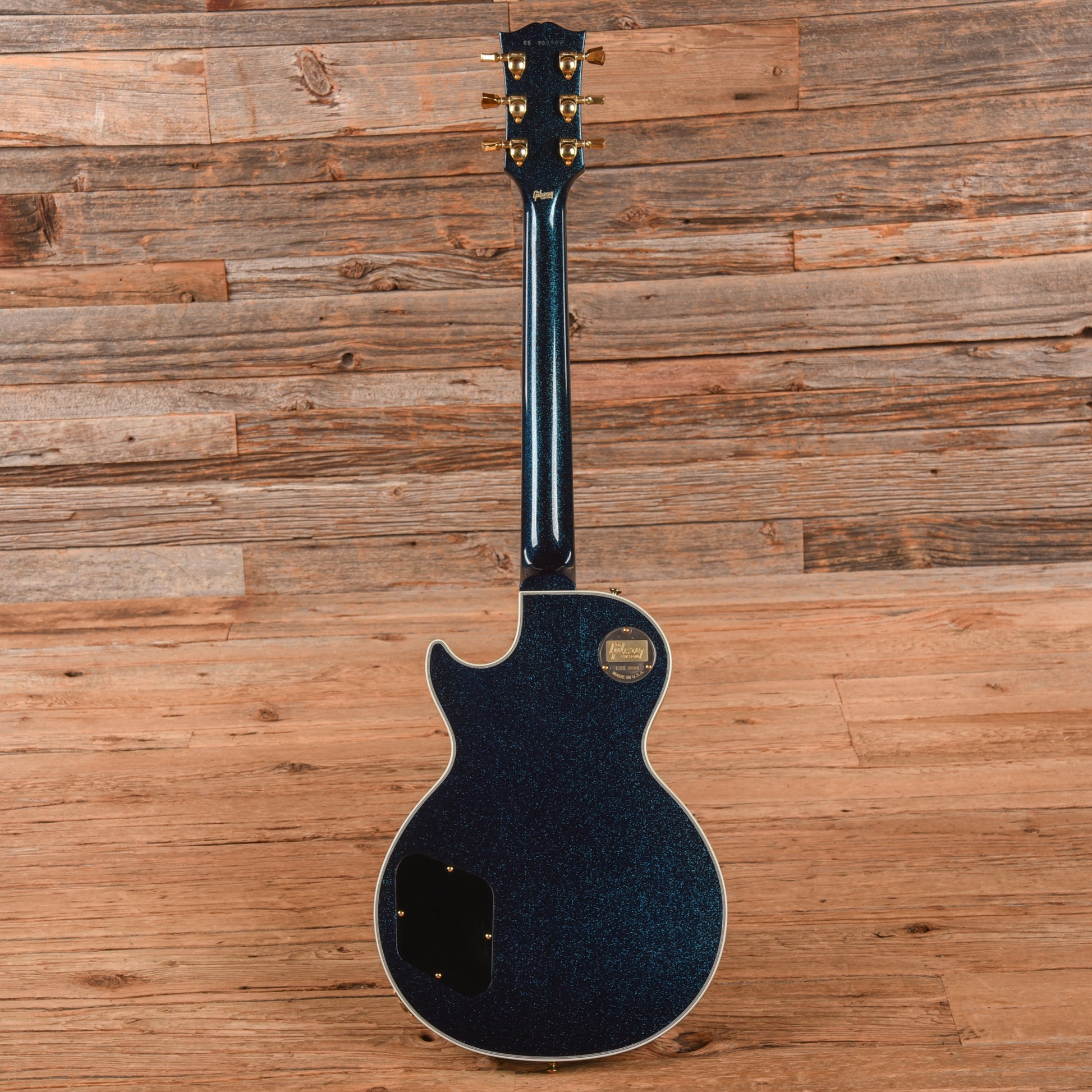 Gibson Custom Les Paul Custom Brunswick Blue Electric Guitars / Solid Body