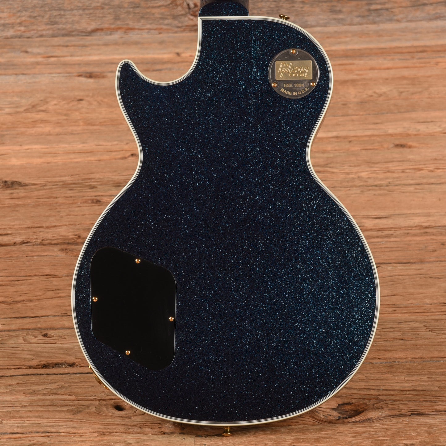 Gibson Custom Les Paul Custom Brunswick Blue Electric Guitars / Solid Body
