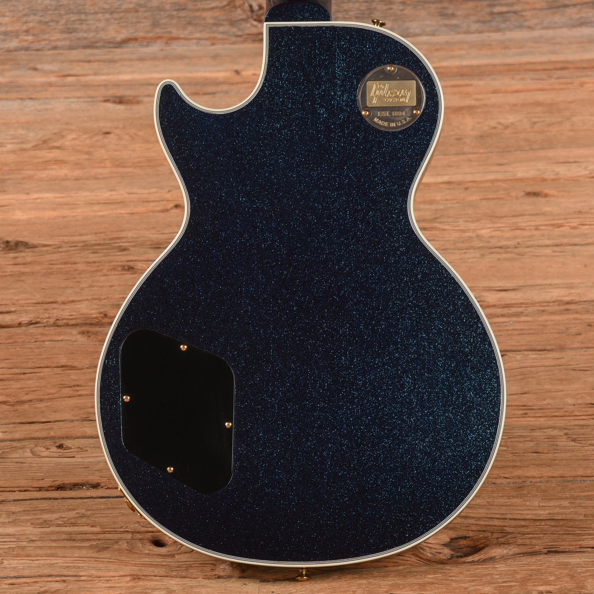 Gibson Custom Les Paul Custom Brunswick Blue Electric Guitars / Solid Body