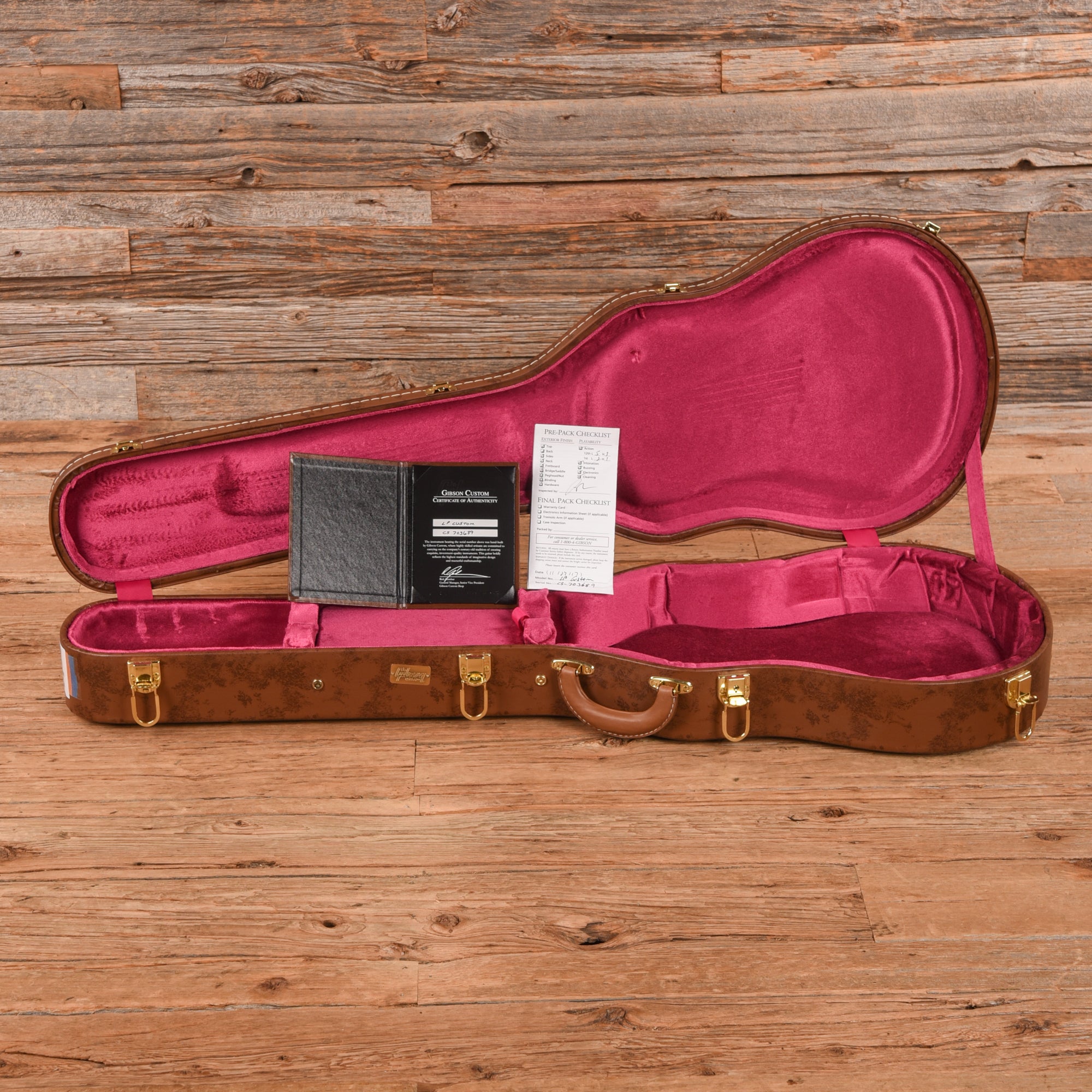 Gibson Custom Les Paul Custom Brunswick Blue Electric Guitars / Solid Body