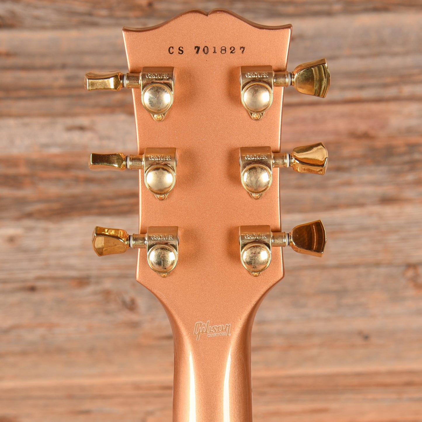Gibson Custom Les Paul Custom Cartridge Brass 2017 Electric Guitars / Solid Body