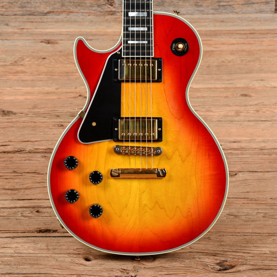 Gibson Custom Les Paul Custom Cherry Sunburst 2008 LEFTY Electric Guitars / Solid Body