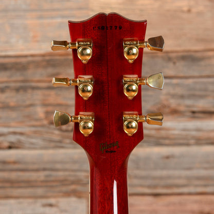 Gibson Custom Les Paul Custom Cherry Sunburst 2008 LEFTY Electric Guitars / Solid Body