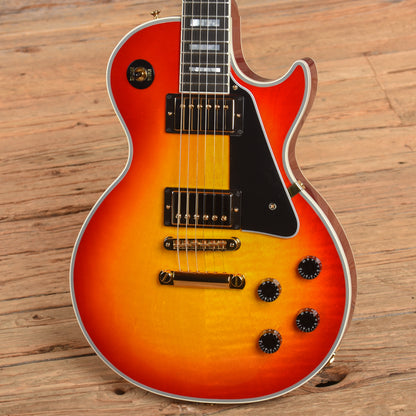 Gibson Custom Les Paul Custom Cherry Sunburst 2016 Electric Guitars / Solid Body