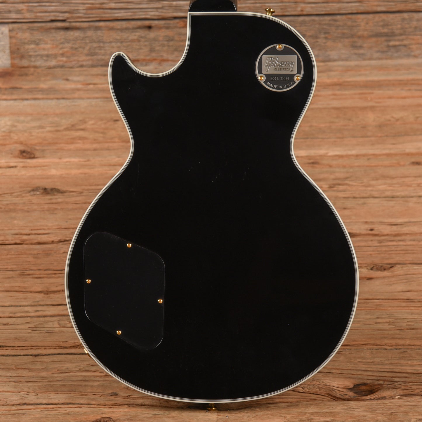 Gibson Custom Les Paul Custom Demo Black Electric Guitars / Solid Body