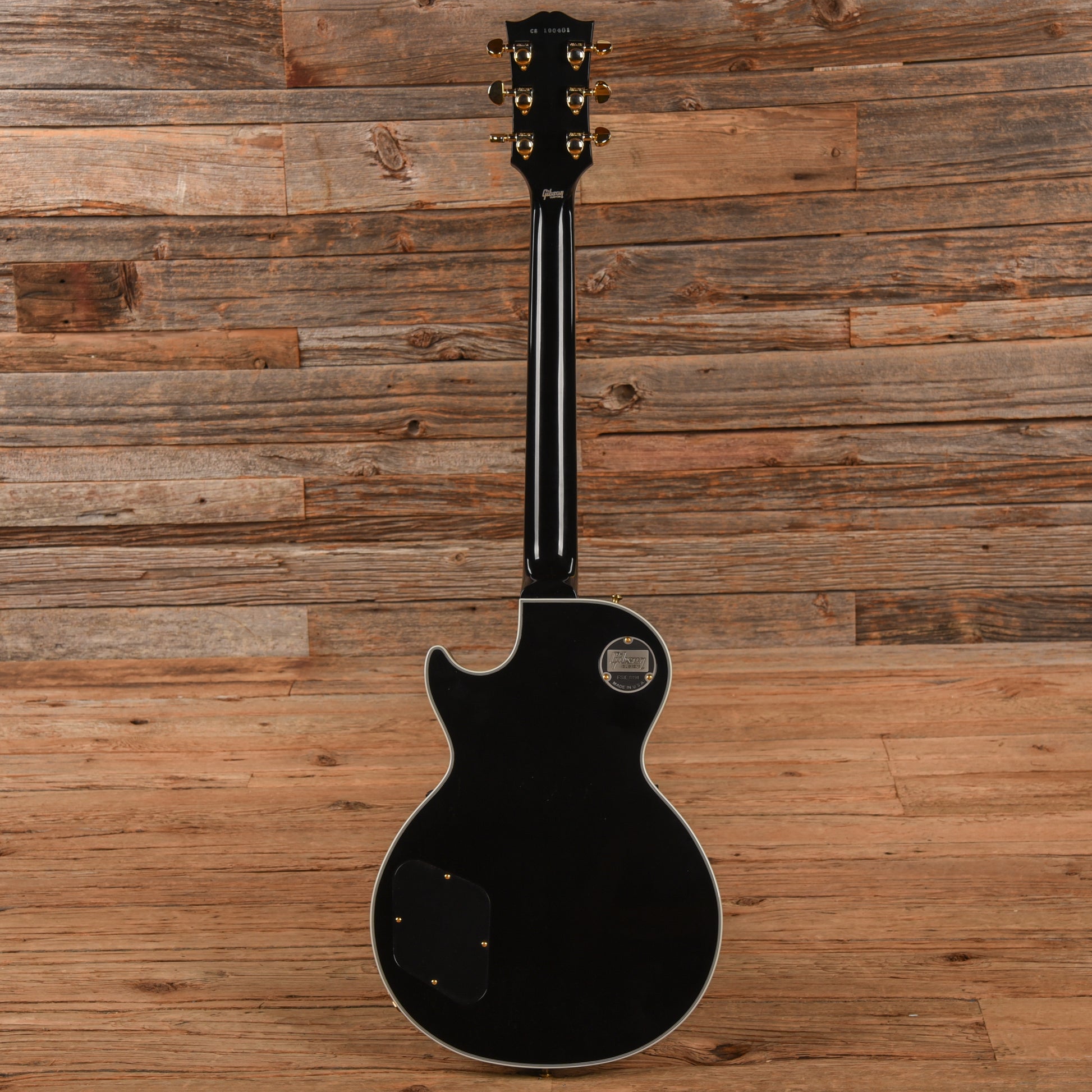 Gibson Custom Les Paul Custom Demo Black Electric Guitars / Solid Body