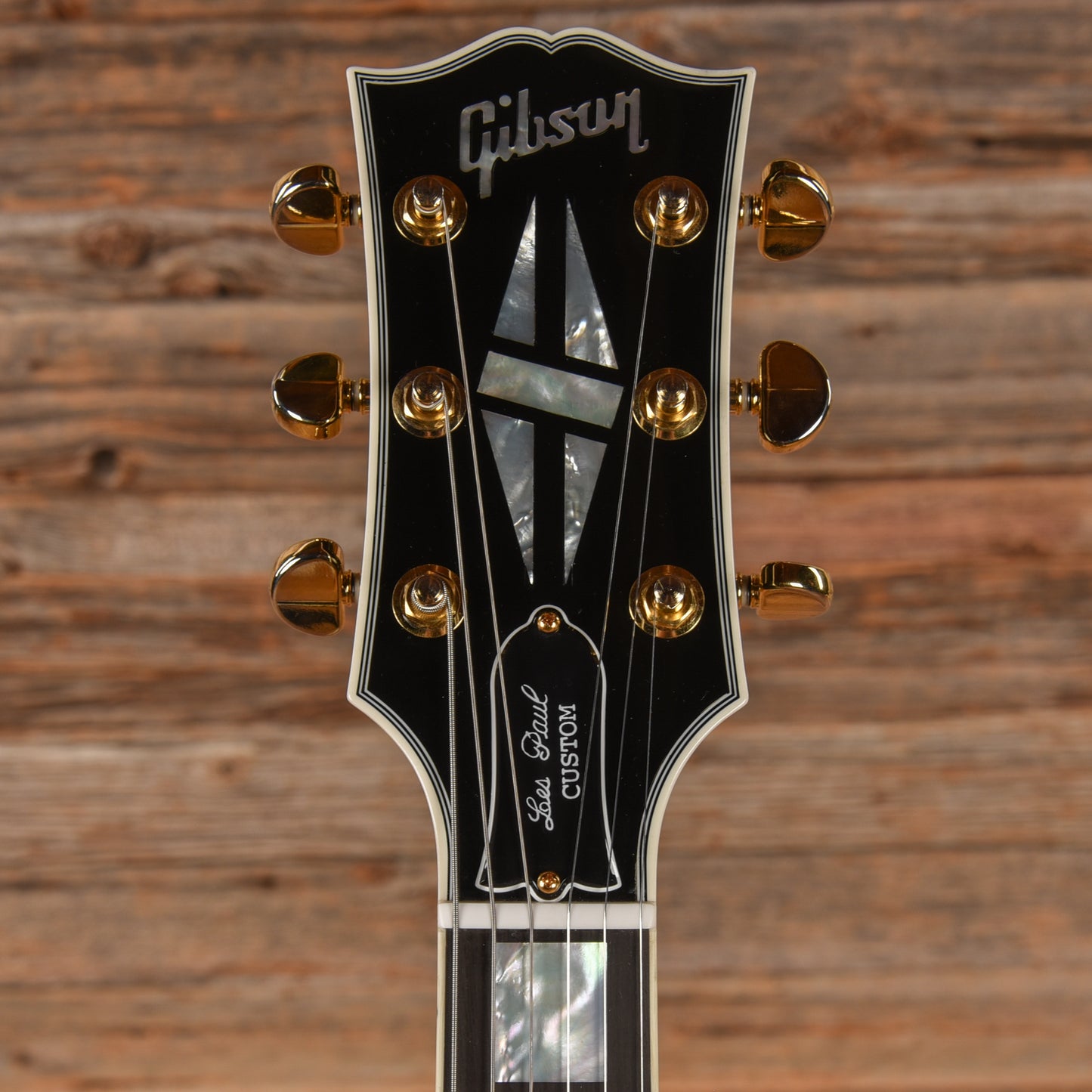 Gibson Custom Les Paul Custom Demo Black Electric Guitars / Solid Body