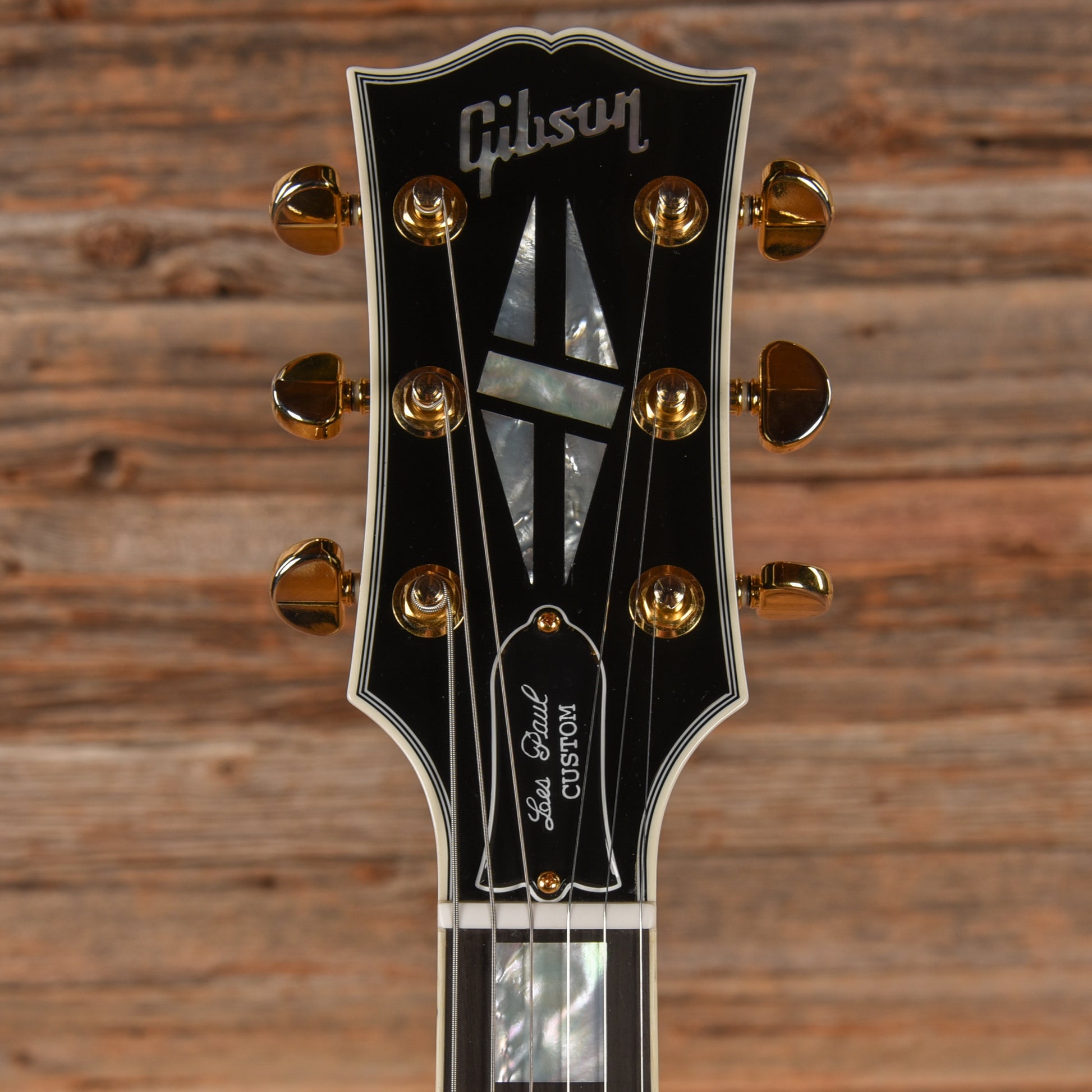 Gibson Custom Les Paul Custom Demo Black Electric Guitars / Solid Body