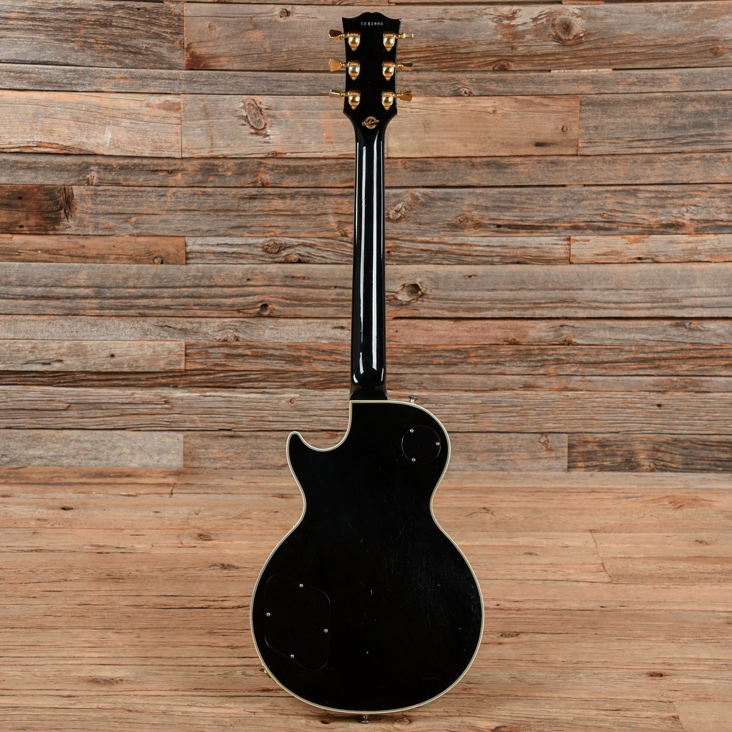 Gibson Custom Les Paul Custom Ebony 2005 Electric Guitars / Solid Body