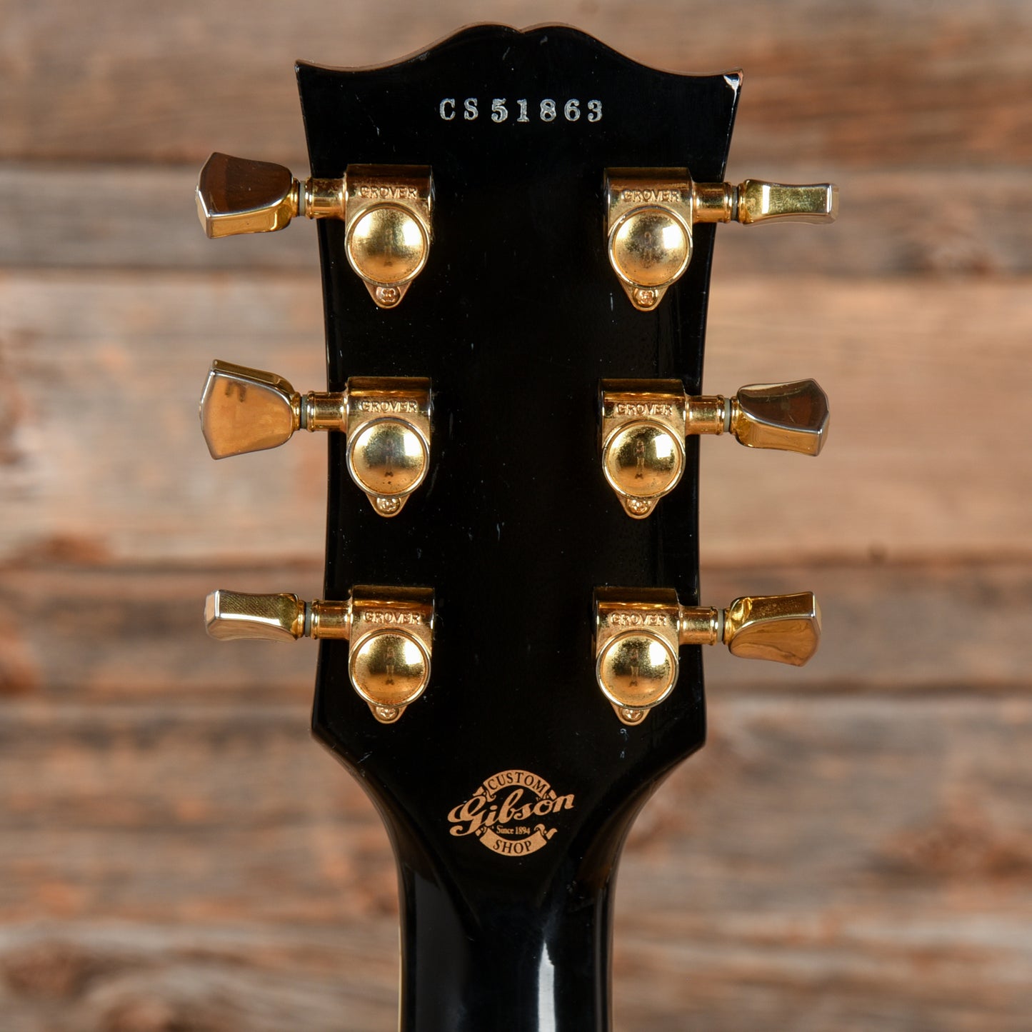 Gibson Custom Les Paul Custom Ebony 2005 Electric Guitars / Solid Body