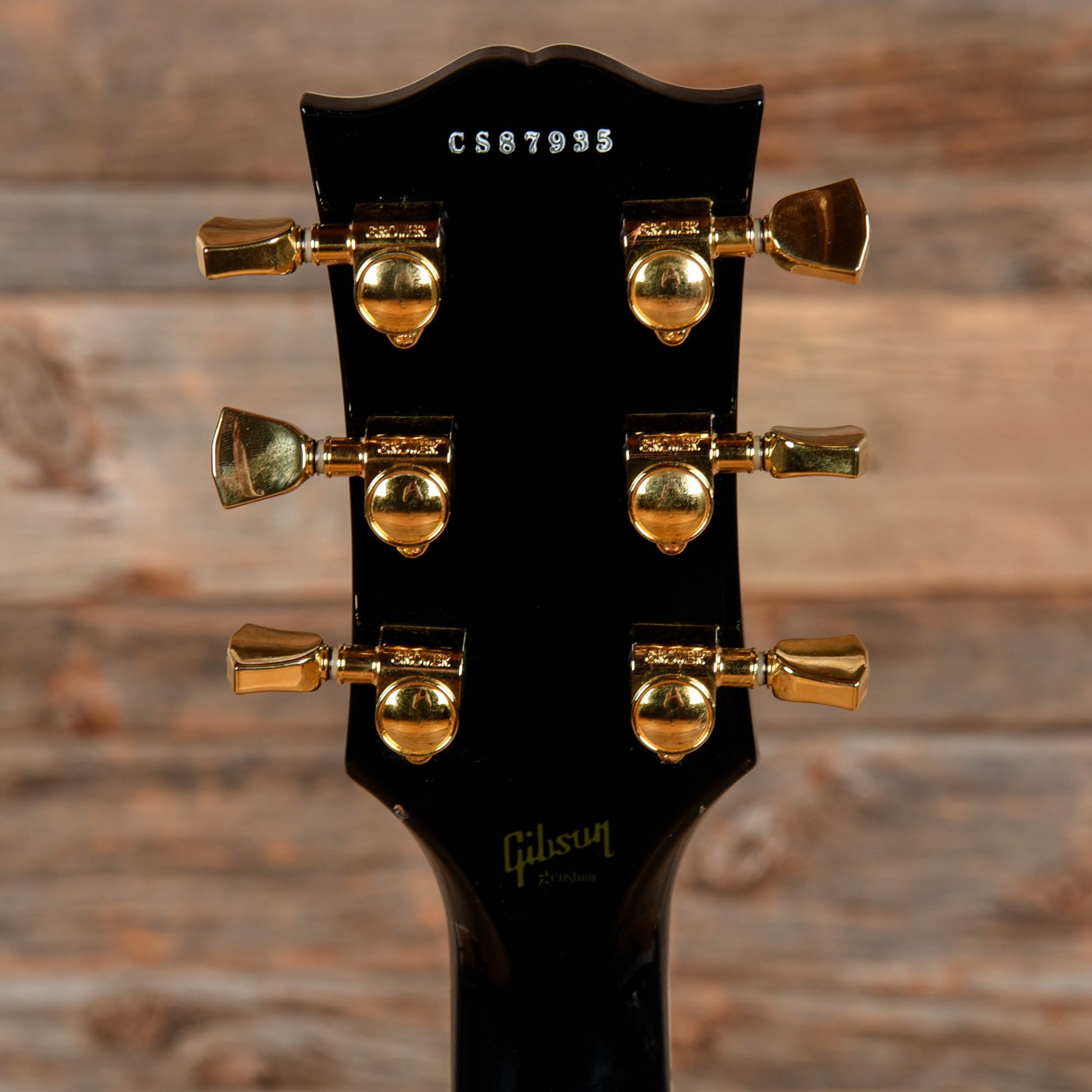 Gibson Custom Les Paul Custom Ebony 2008 Electric Guitars / Solid Body