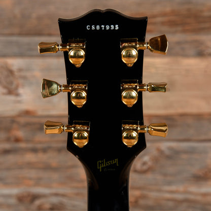 Gibson Custom Les Paul Custom Ebony 2008 Electric Guitars / Solid Body