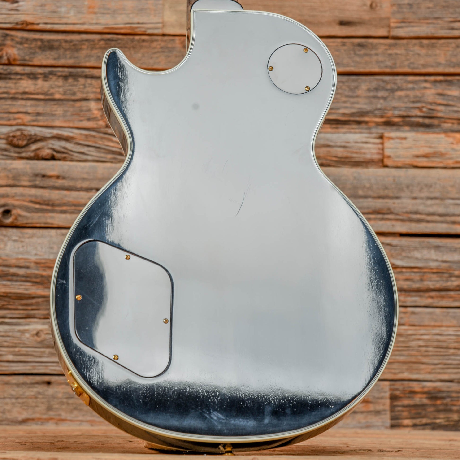 Gibson Custom Les Paul Custom Ebony 2008 Electric Guitars / Solid Body