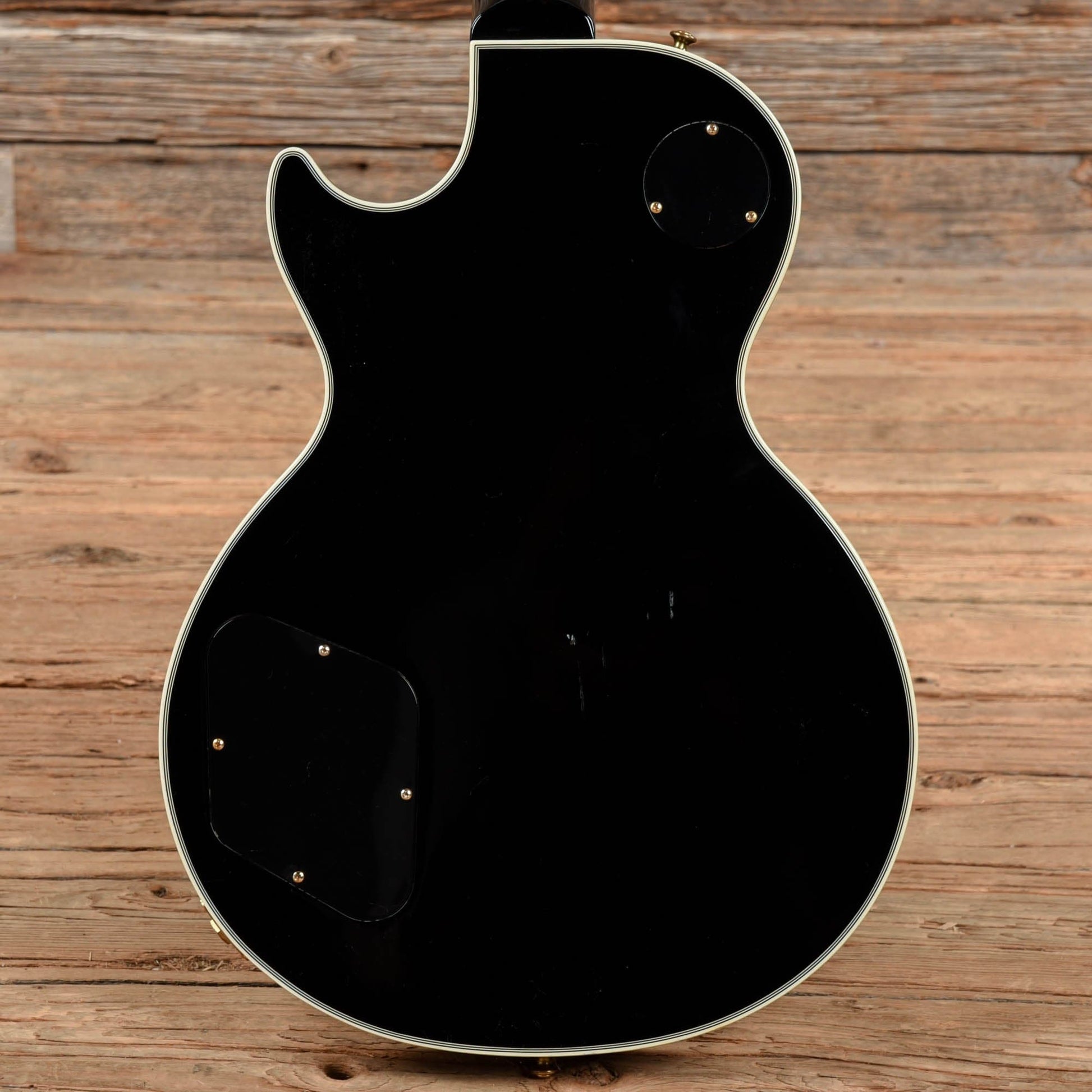 Gibson Custom Les Paul Custom Ebony 2010 Electric Guitars / Solid Body