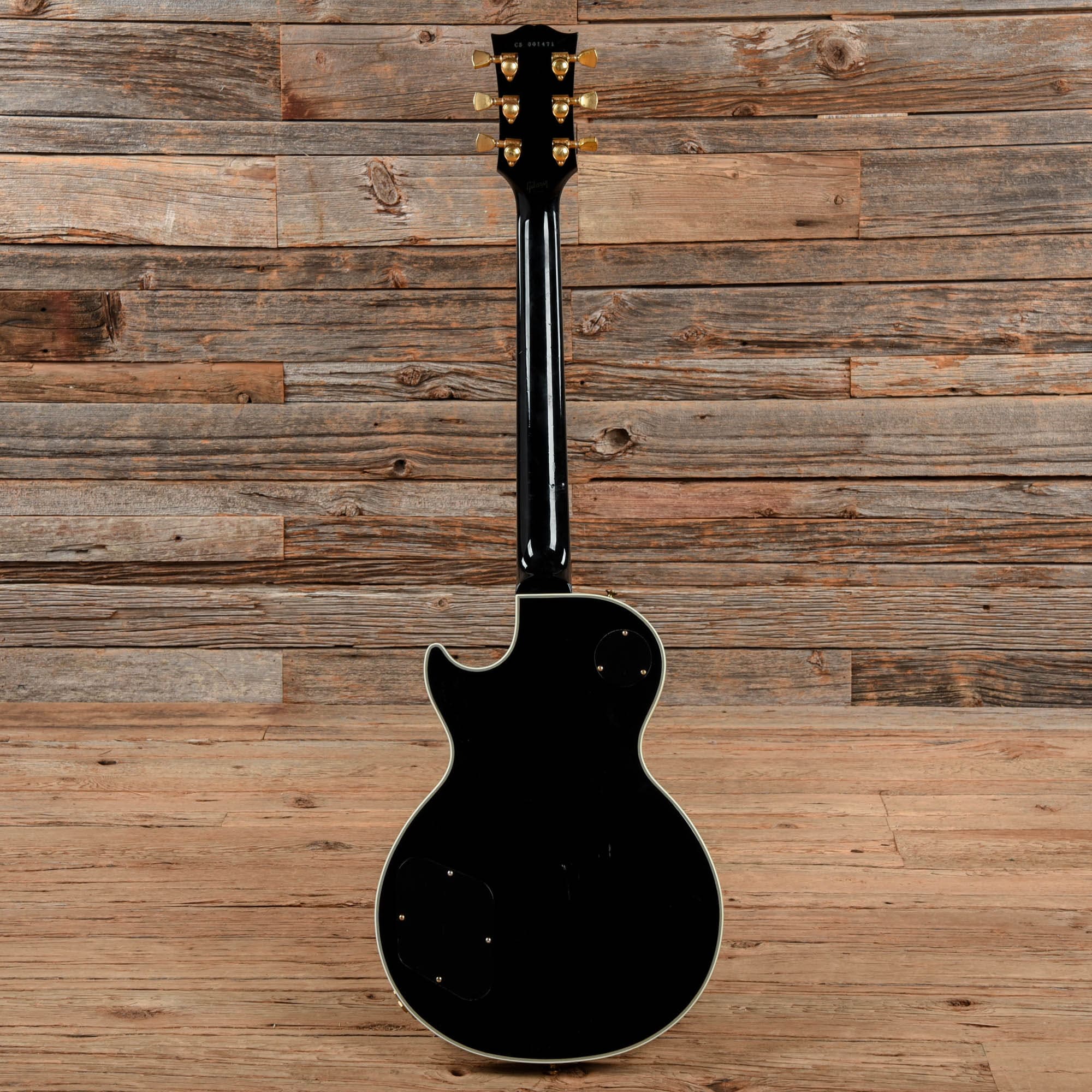 Gibson Custom Les Paul Custom Ebony 2010 Electric Guitars / Solid Body