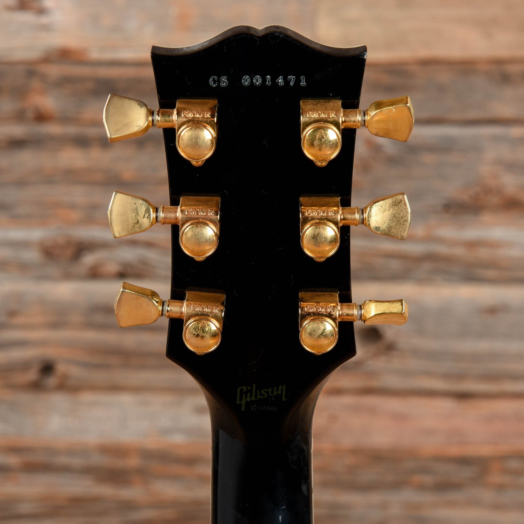 Gibson Custom Les Paul Custom Ebony 2010 Electric Guitars / Solid Body