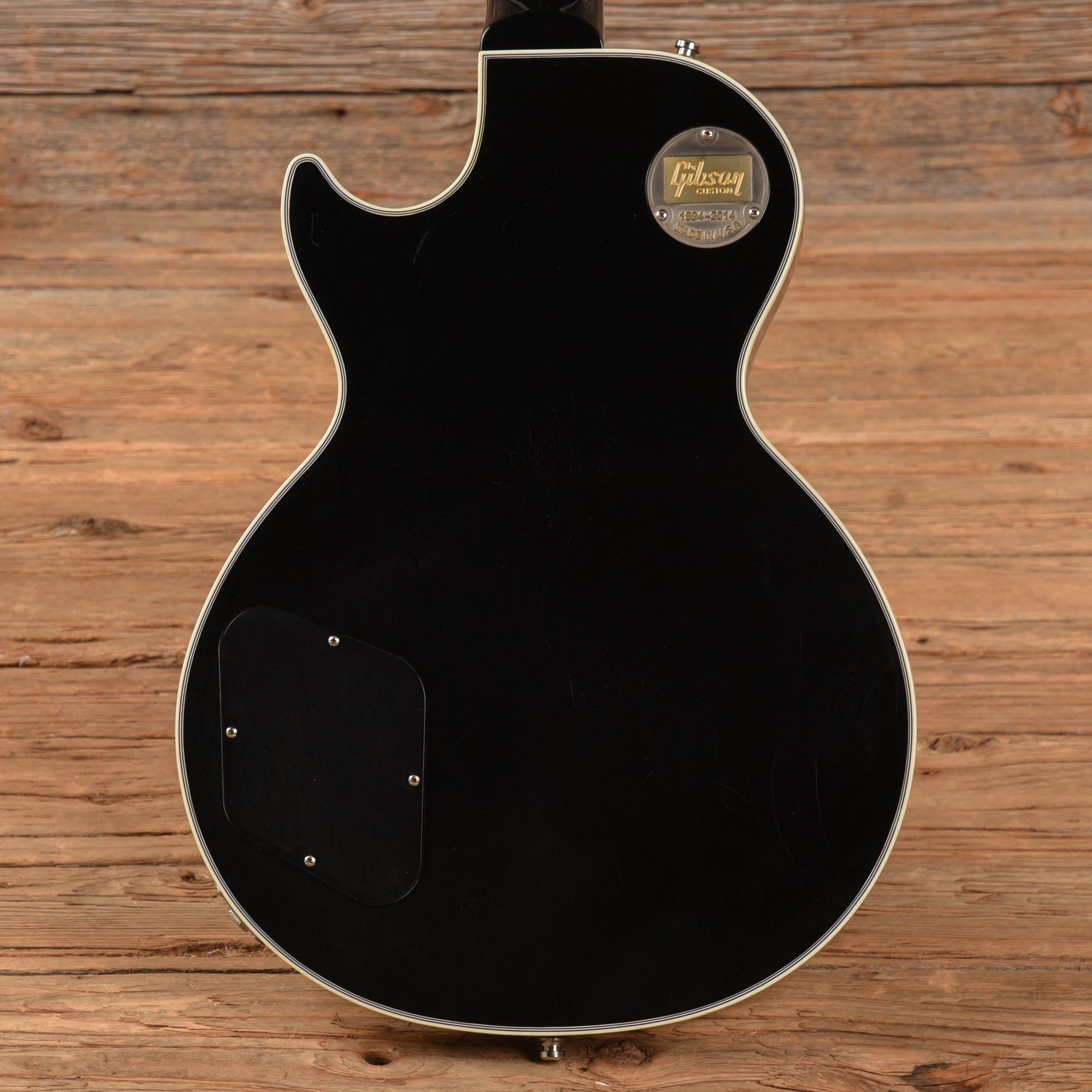 Gibson Custom Les Paul Custom Ebony 2014 Electric Guitars / Solid Body