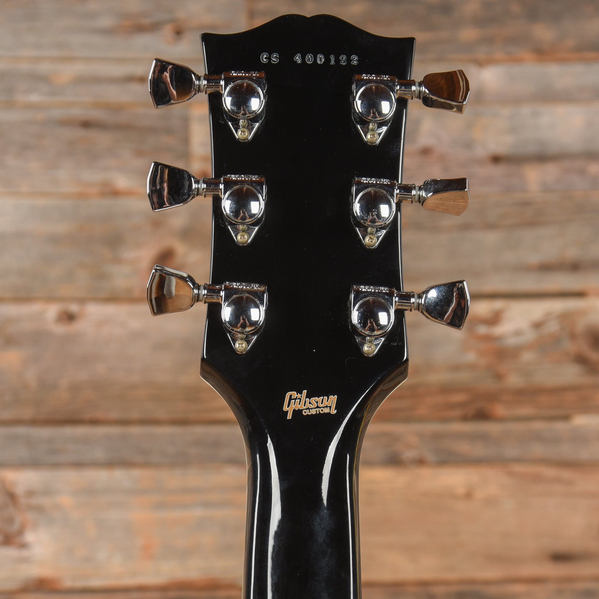 Gibson Custom Les Paul Custom Ebony 2014 Electric Guitars / Solid Body