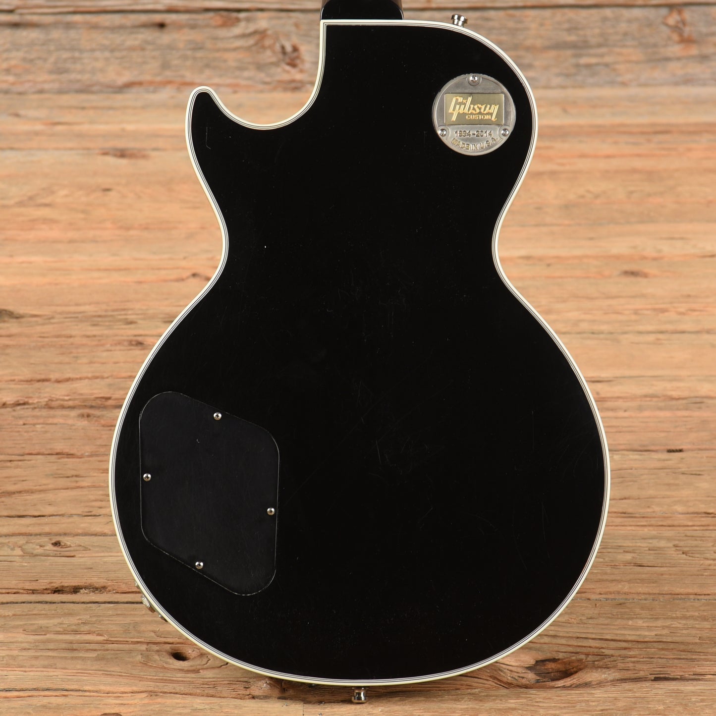 Gibson Custom Les Paul Custom Ebony 2014 Electric Guitars / Solid Body