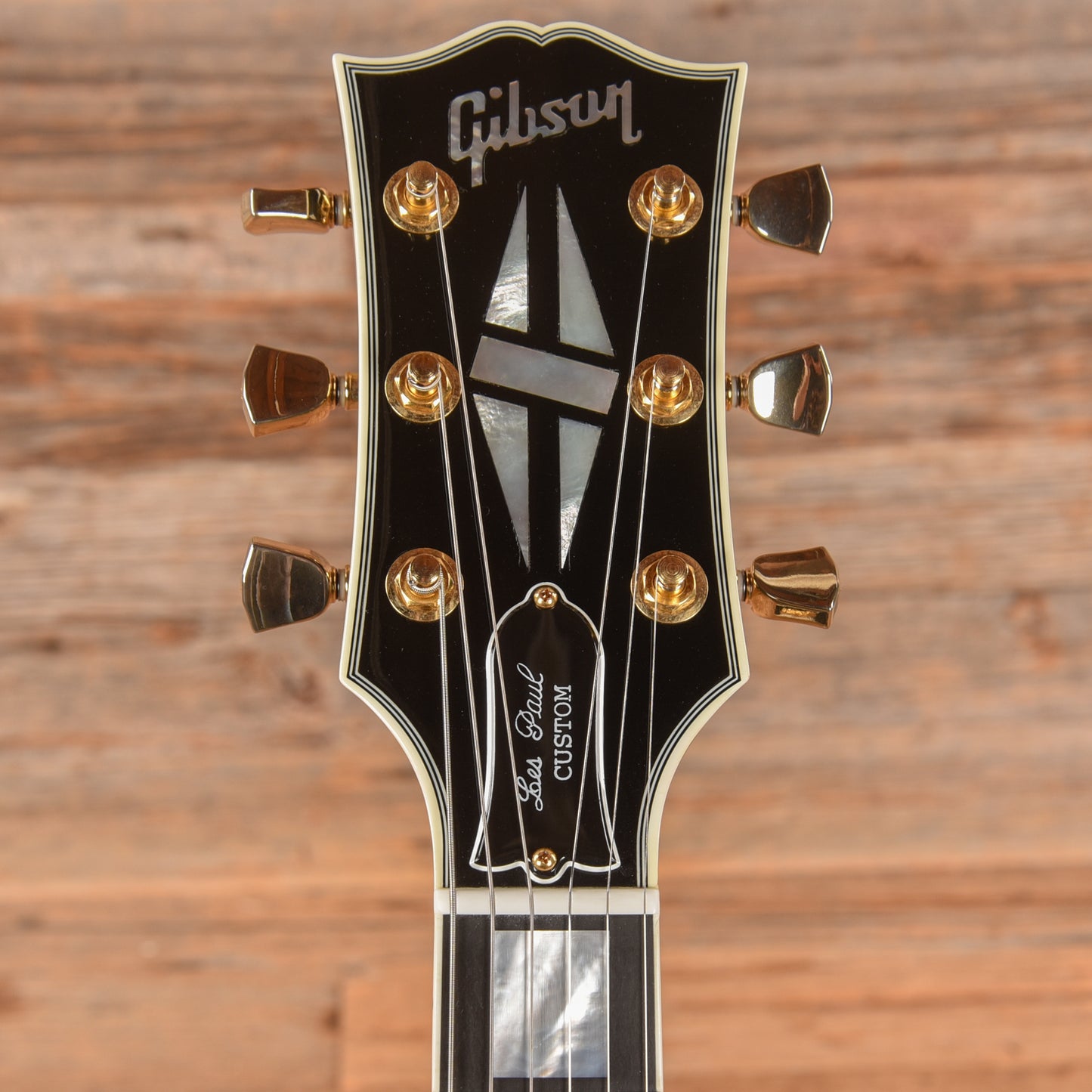 Gibson Custom Les Paul Custom Ebony 2016 Electric Guitars / Solid Body