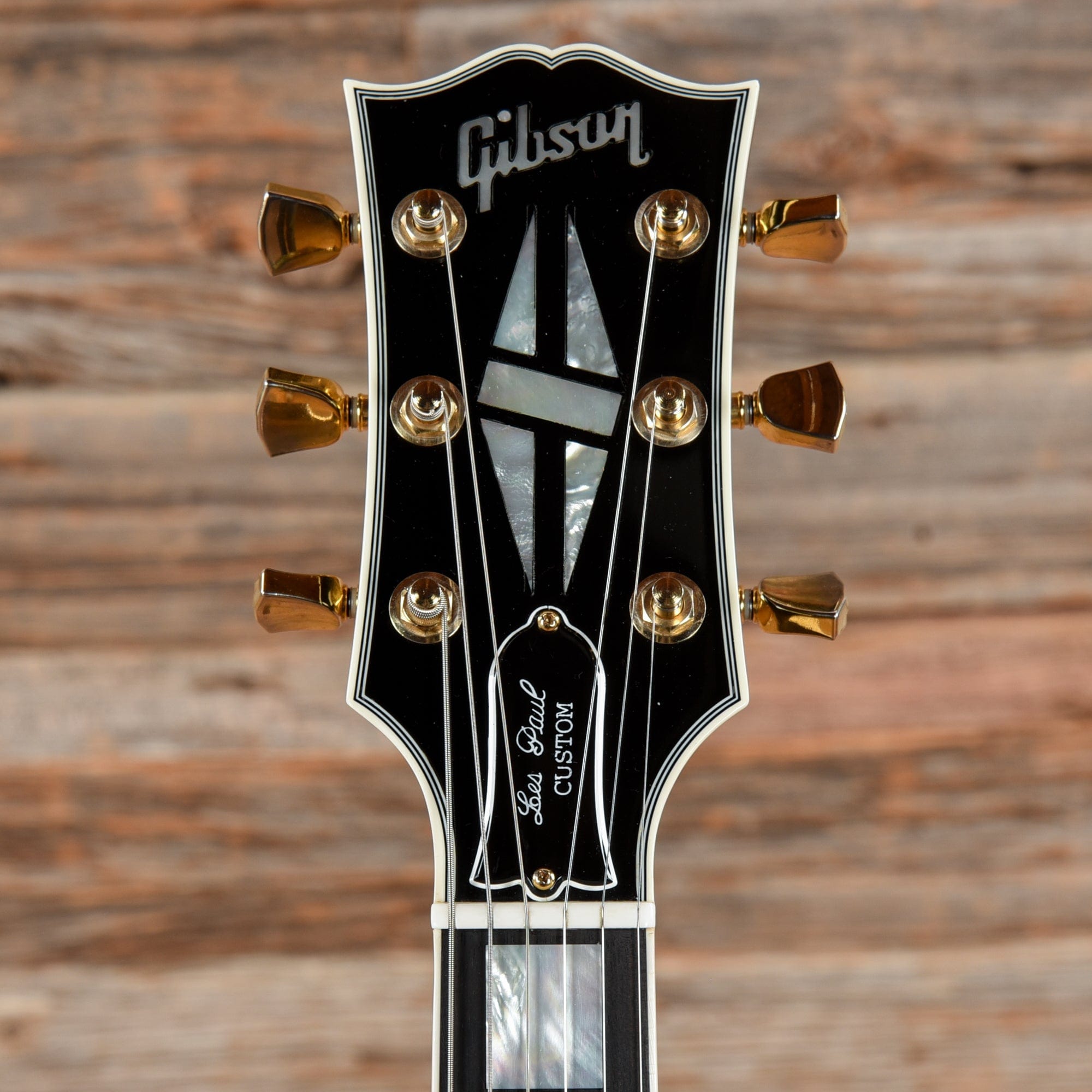 Gibson Custom Gibson Custom Les Paul Custom Ebony 2020 – Chicago Music Exchange