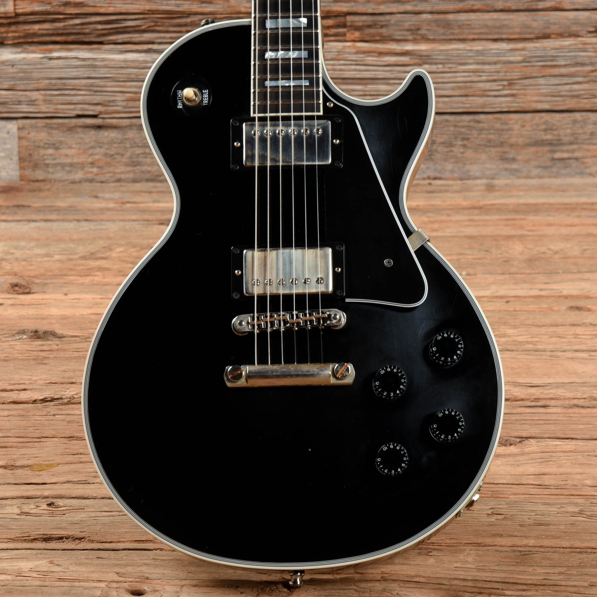 Gibson Custom Les Paul Custom Ebony 2021 Electric Guitars / Solid Body
