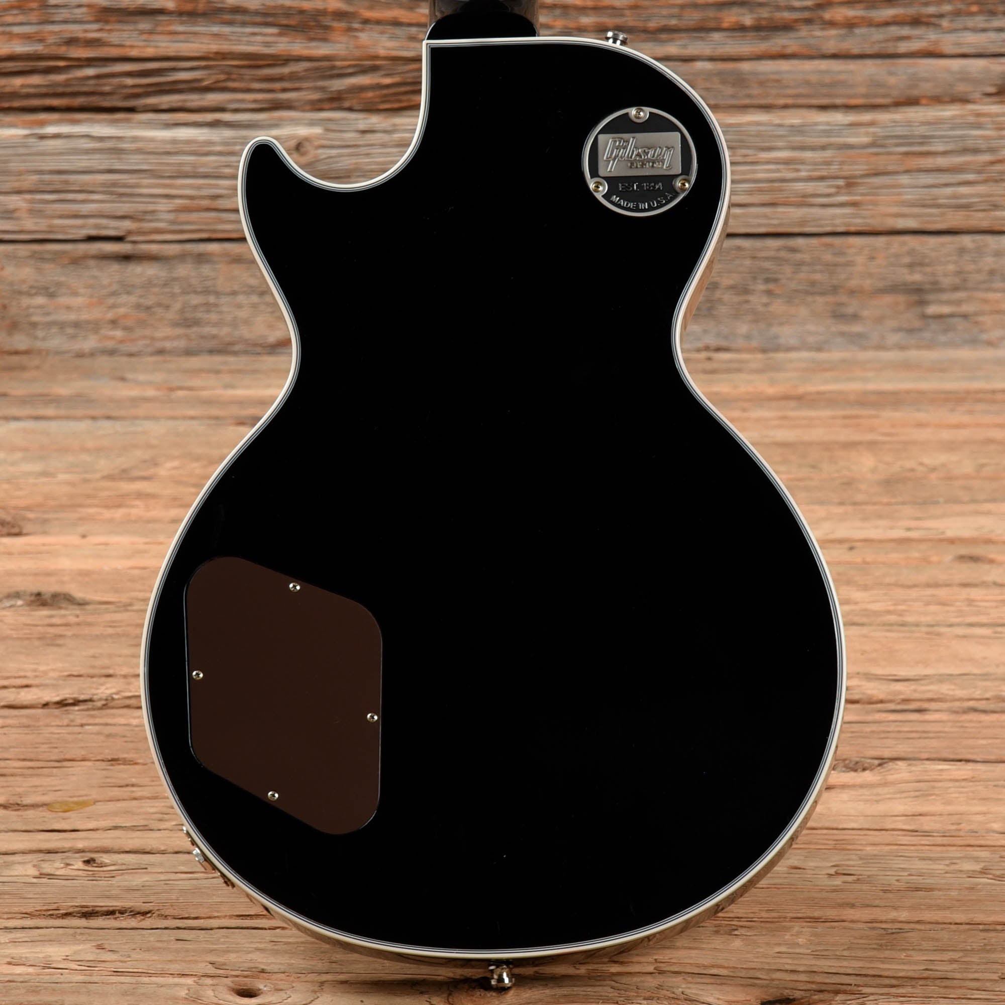 Gibson Custom Les Paul Custom Ebony 2021 Electric Guitars / Solid Body