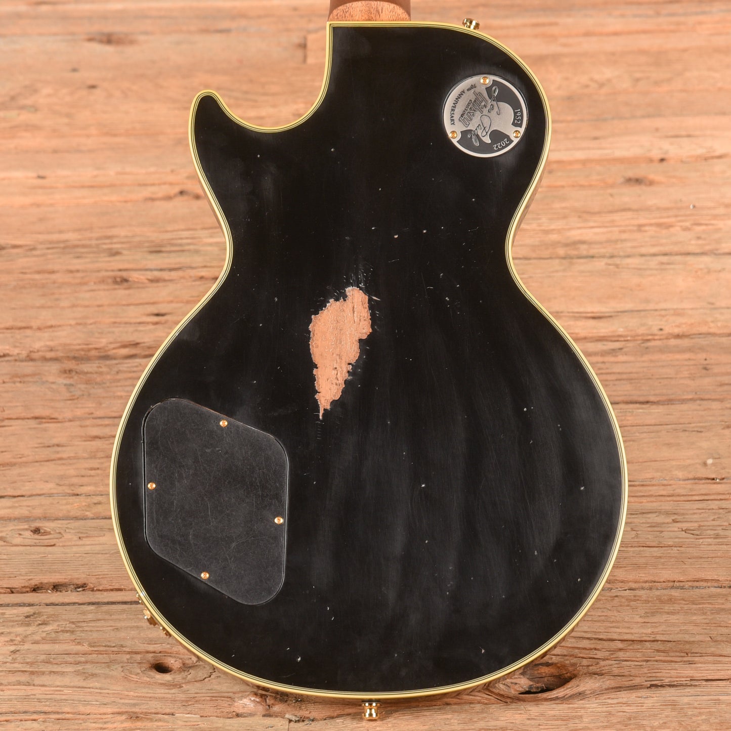 Gibson Custom Les Paul Custom Ebony 2022 Electric Guitars / Solid Body