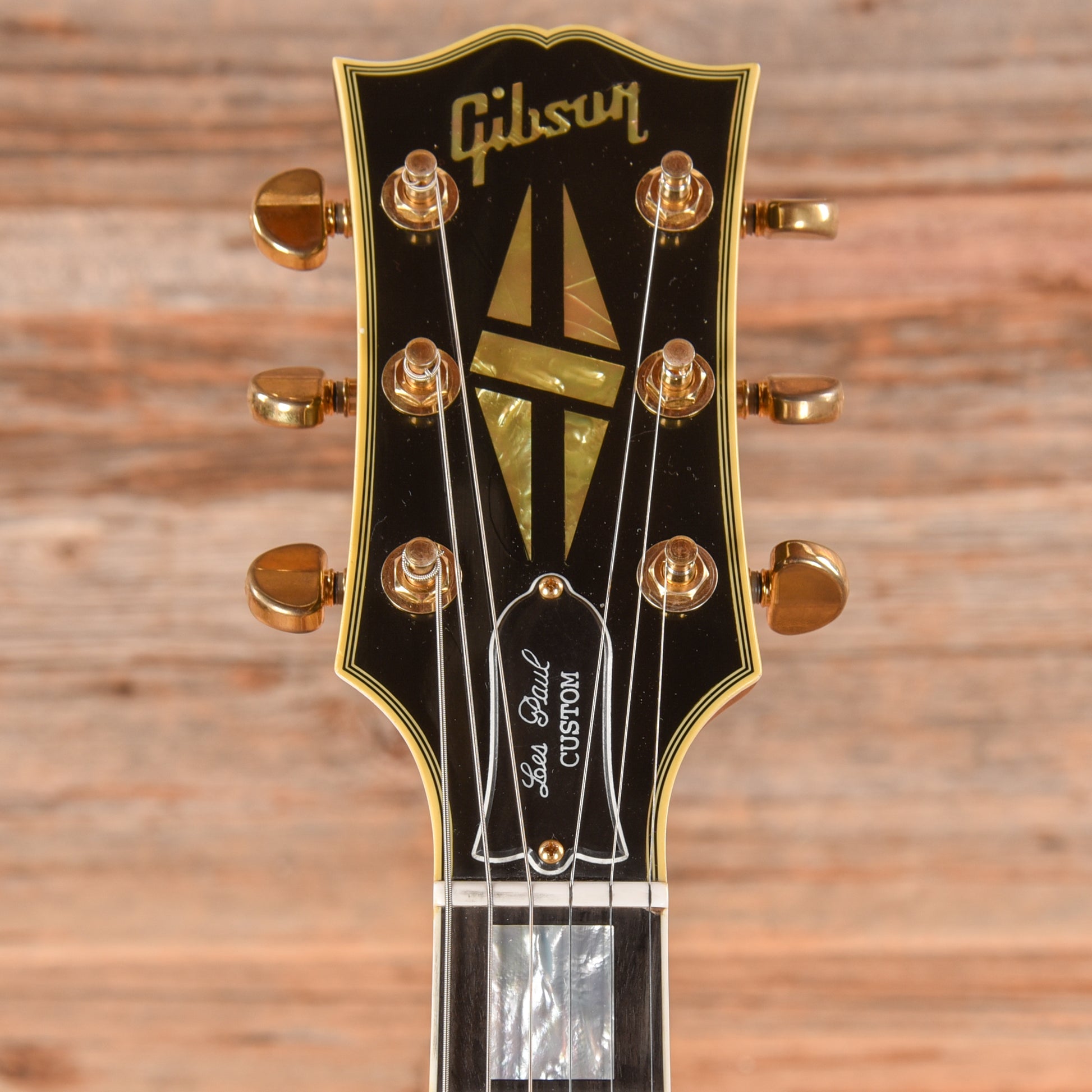 Gibson Custom Les Paul Custom Ebony 2022 Electric Guitars / Solid Body