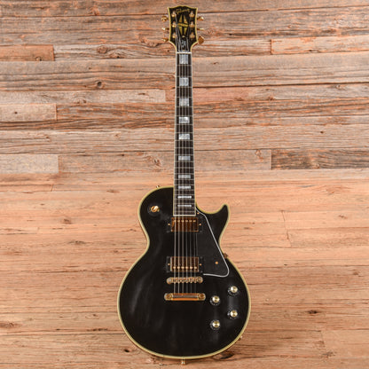 Gibson Custom Les Paul Custom Ebony 2022 Electric Guitars / Solid Body