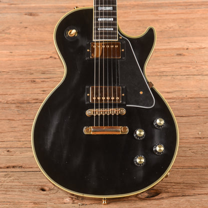 Gibson Custom Les Paul Custom Ebony 2022 Electric Guitars / Solid Body
