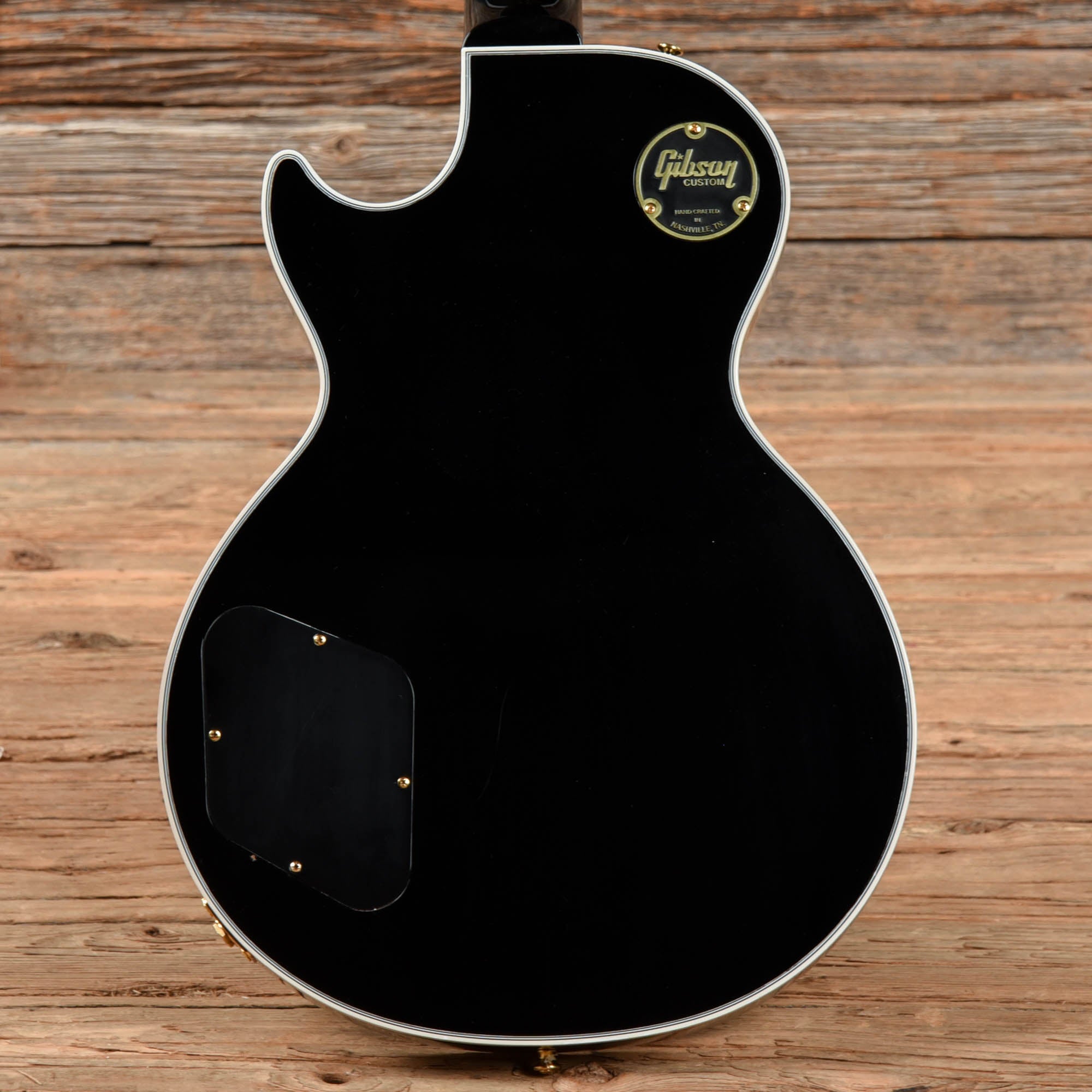Gibson Custom Les Paul Custom Ebony 2023 Electric Guitars / Solid Body