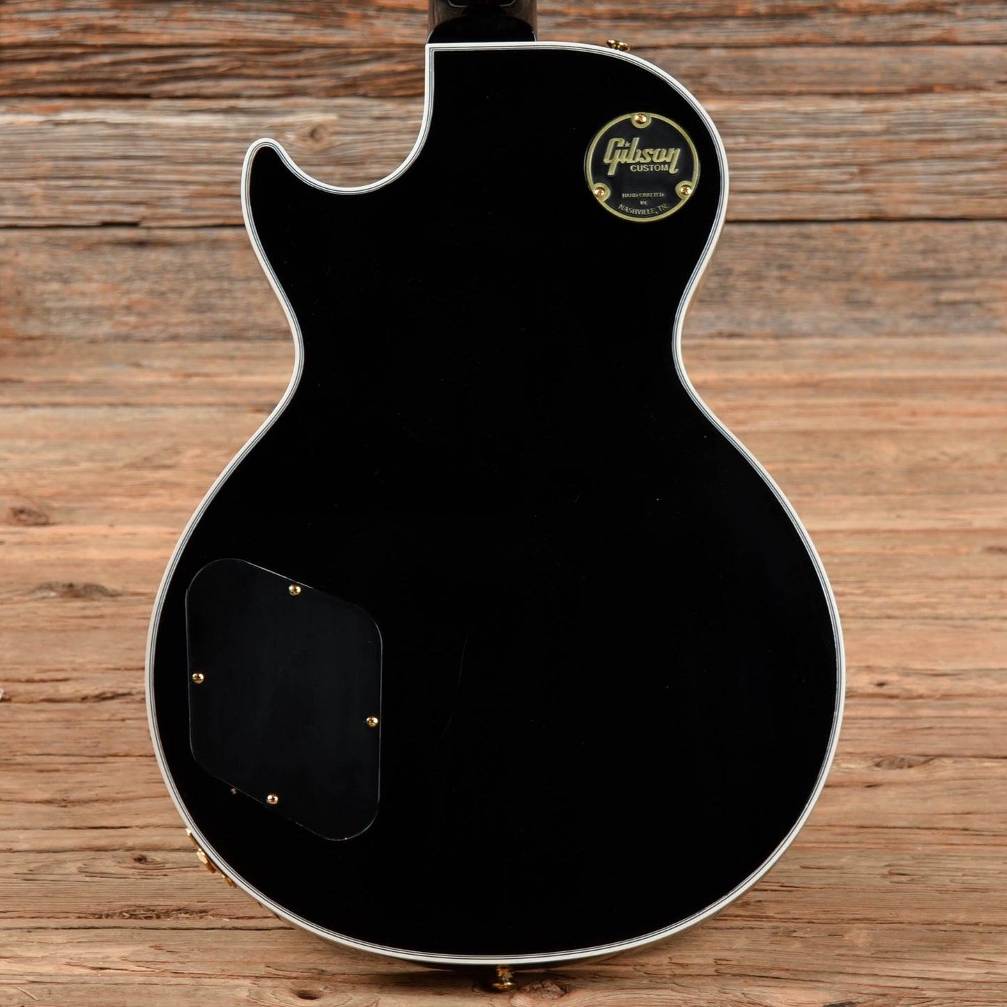 Gibson Custom Les Paul Custom Ebony 2023 Electric Guitars / Solid Body