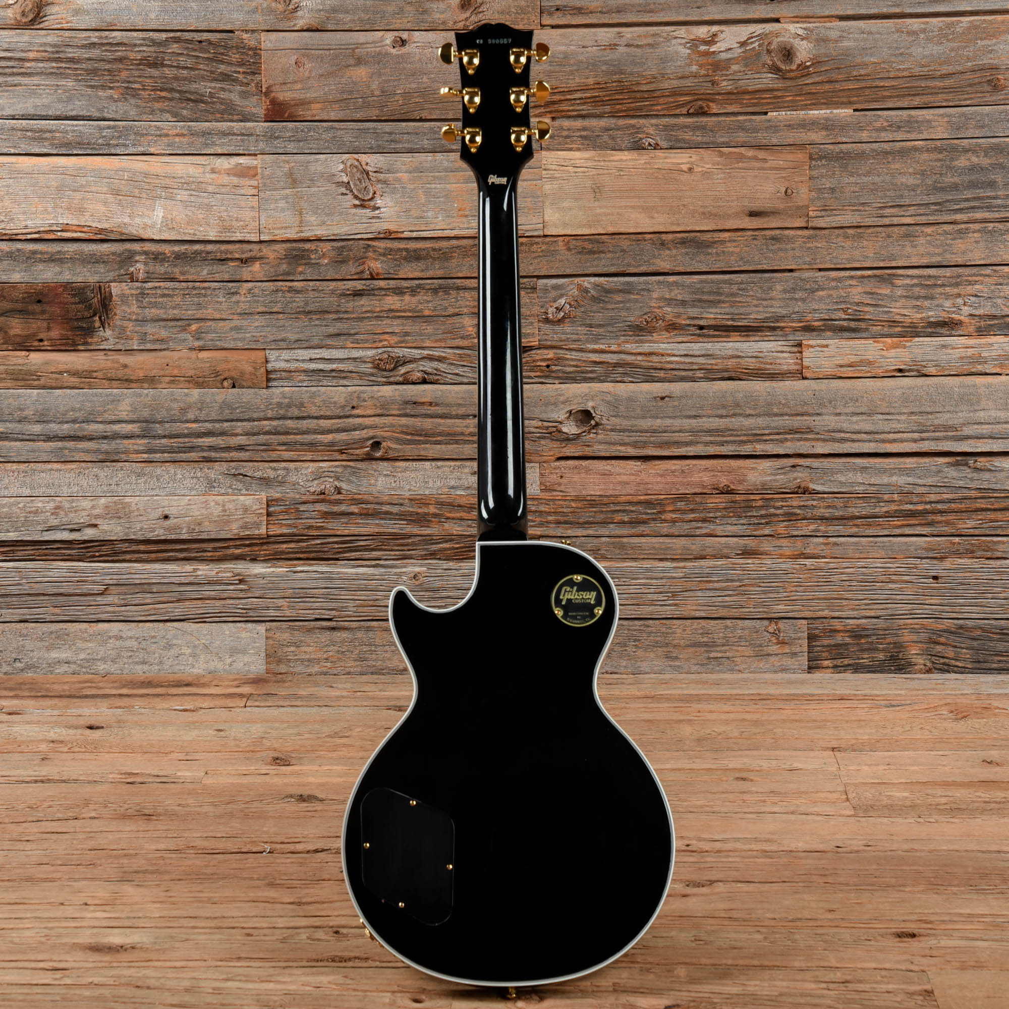 Gibson Custom Les Paul Custom Ebony 2023 Electric Guitars / Solid Body