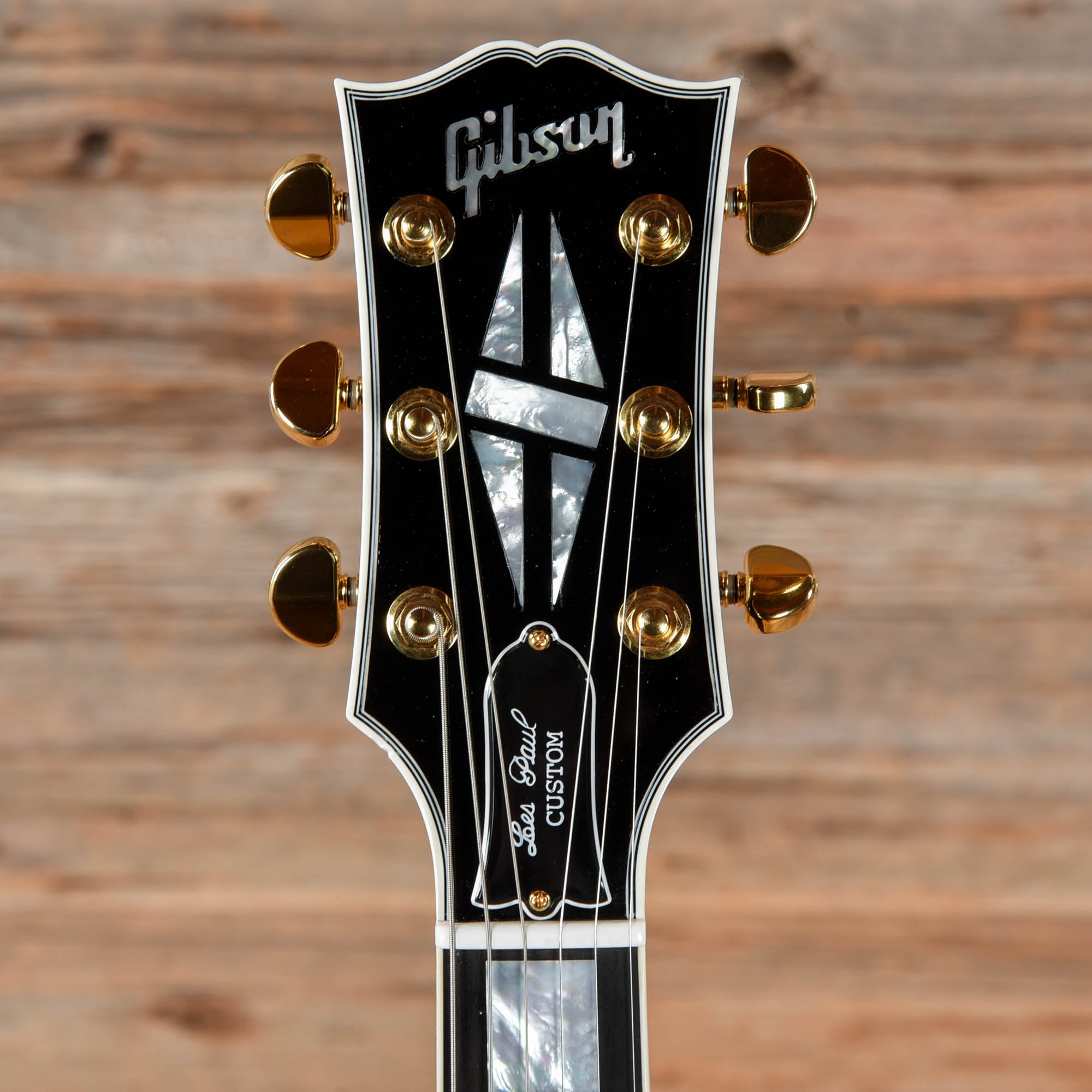 Gibson Custom Les Paul Custom Ebony 2023 Electric Guitars / Solid Body