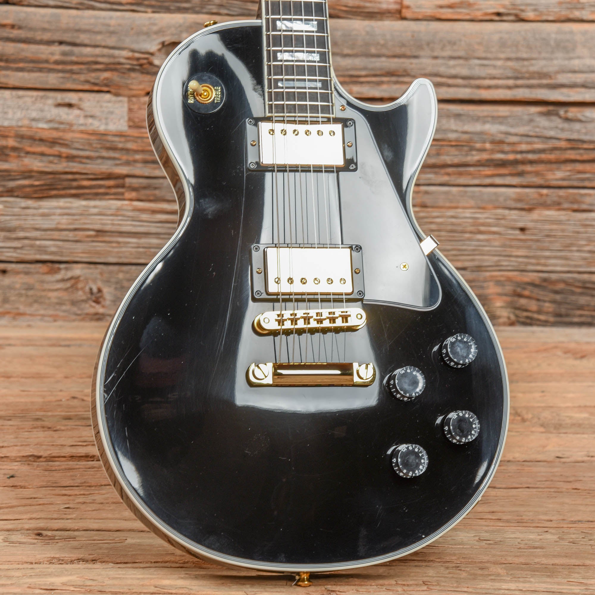 Gibson Custom Les Paul Custom Ebony 2023 Electric Guitars / Solid Body