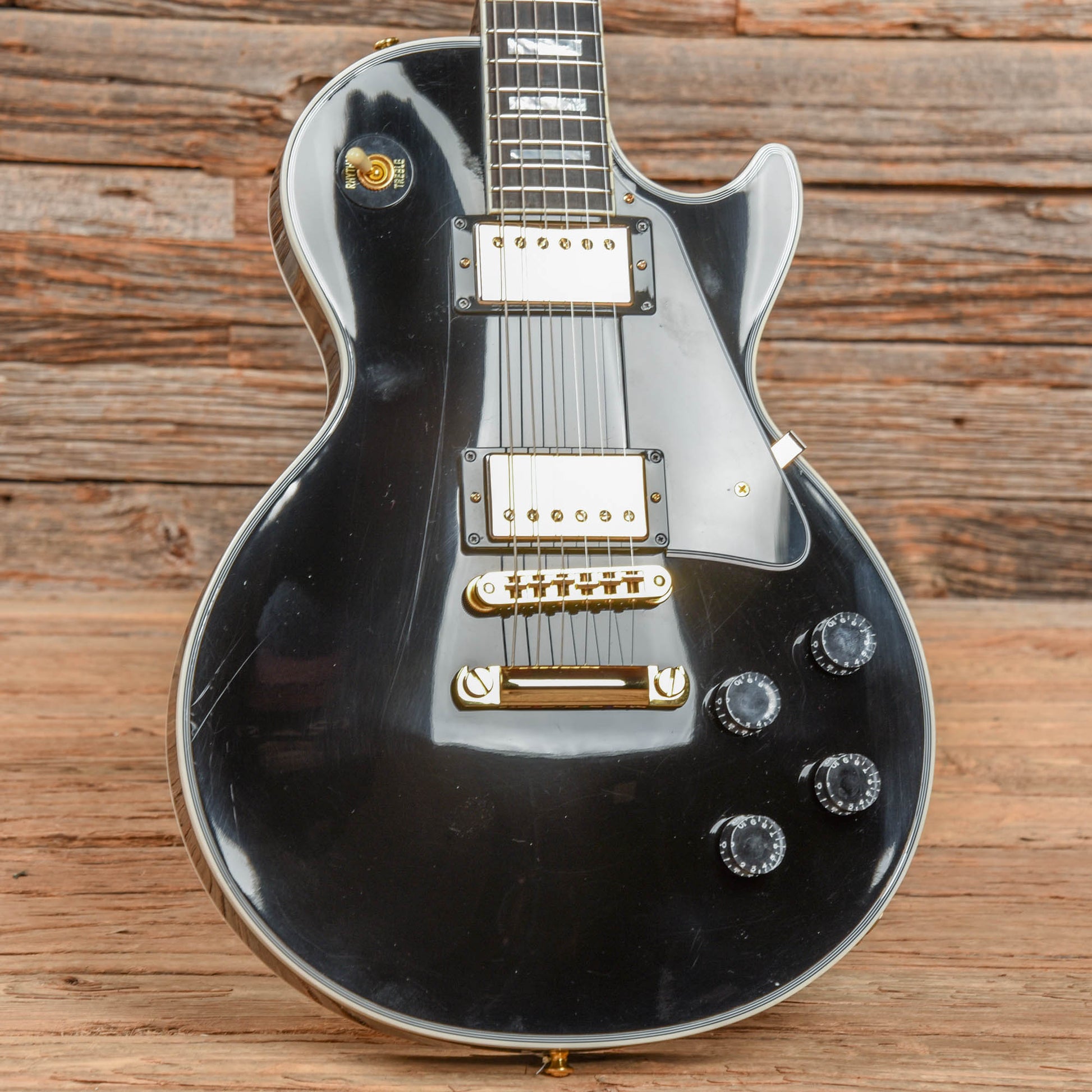 Gibson Custom Les Paul Custom Ebony 2023 Electric Guitars / Solid Body