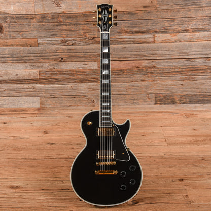 Gibson Custom Les Paul Custom Ebony Electric Guitars / Solid Body