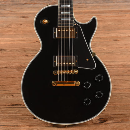 Gibson Custom Les Paul Custom Ebony Electric Guitars / Solid Body