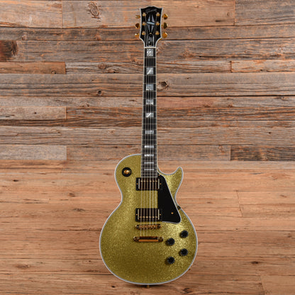 Gibson Custom Les Paul Custom Gold Sparkle 2022 Electric Guitars / Solid Body