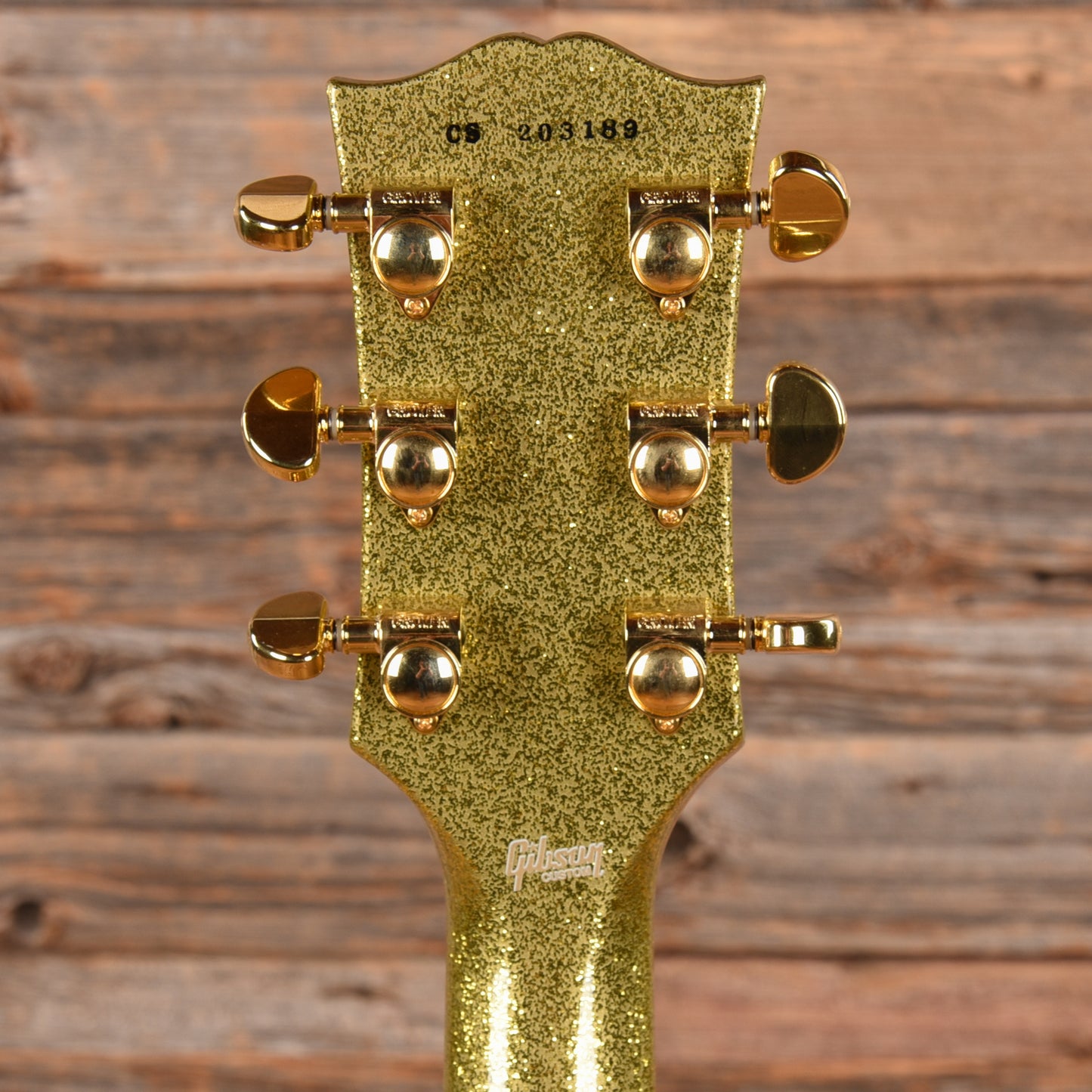 Gibson Custom Les Paul Custom Gold Sparkle 2022 Electric Guitars / Solid Body